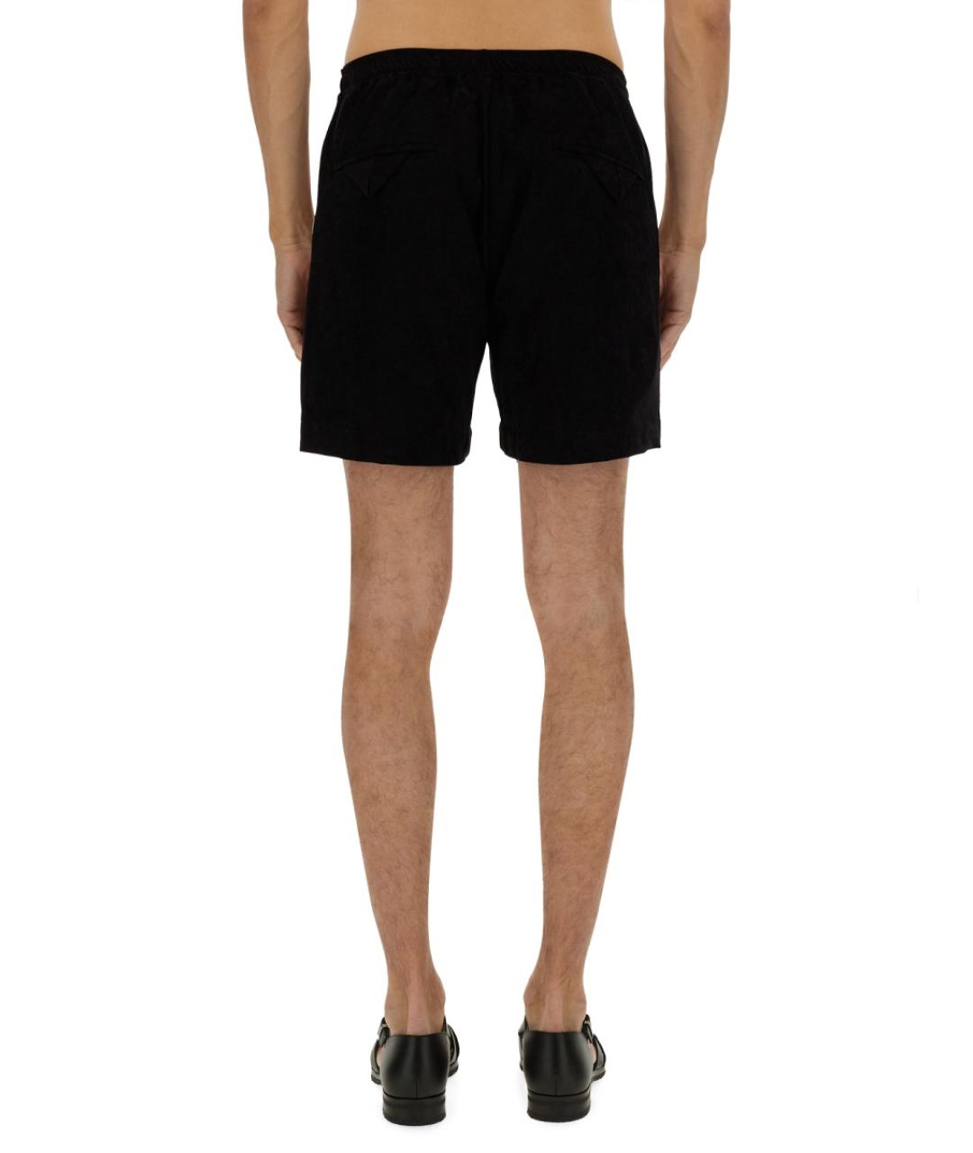 SASQUATCHFABRIX Черные полиэстеровые шорты, фото 4