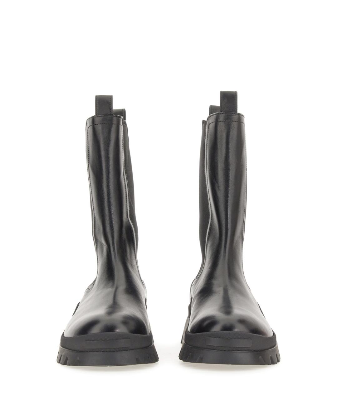 DSQUARED2 Черные кожаные ботинки, фото 2