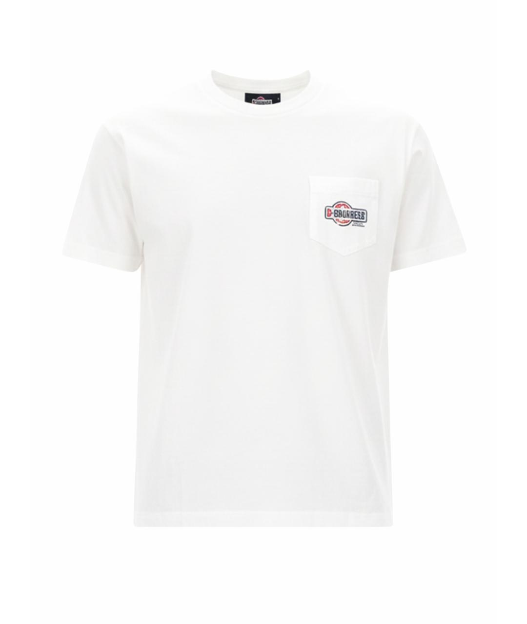 DSQUARED2 Белая хлопковая футболка, фото 1