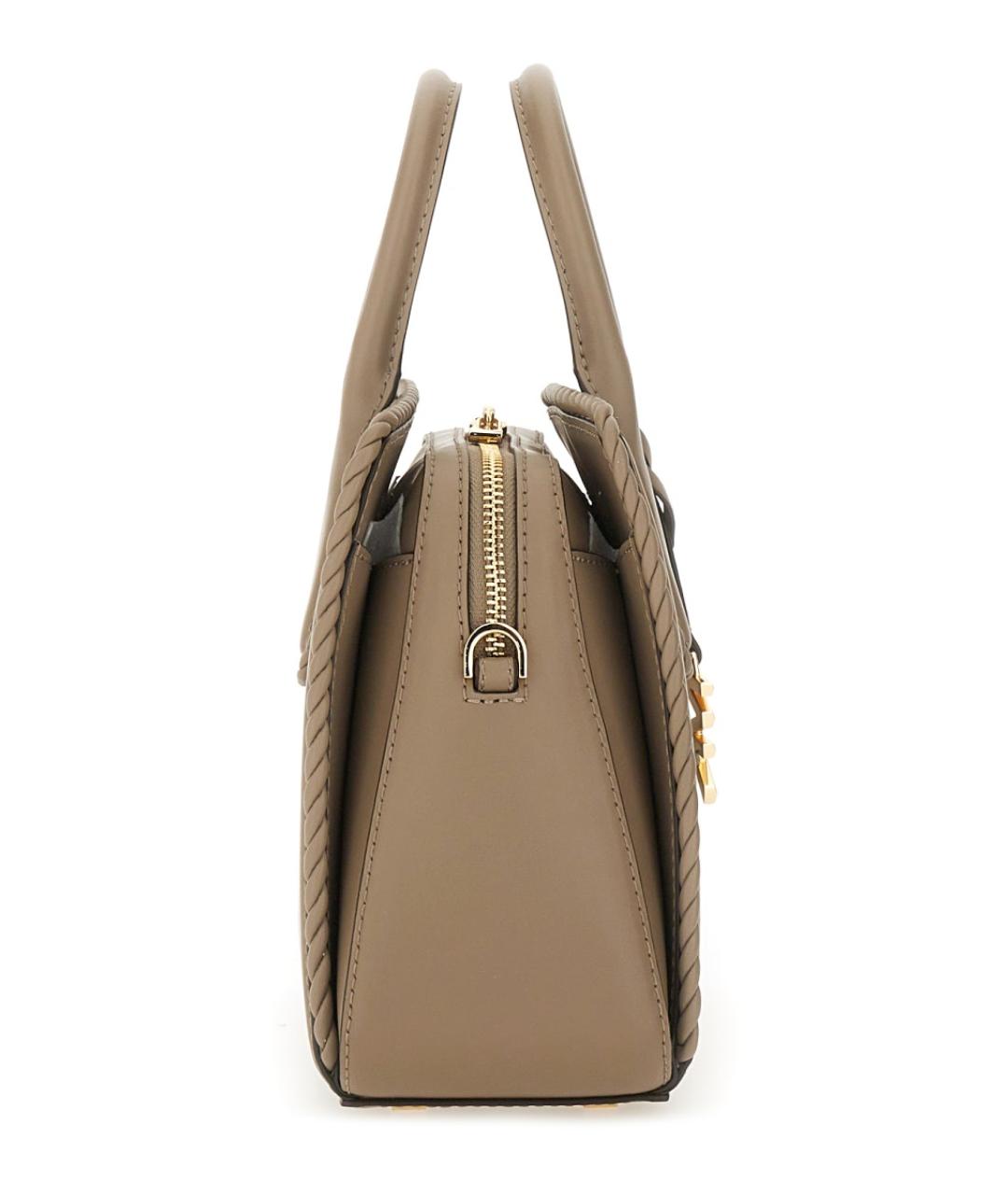 MICHAEL KORS Бежевая кожаная сумка тоут, фото 4