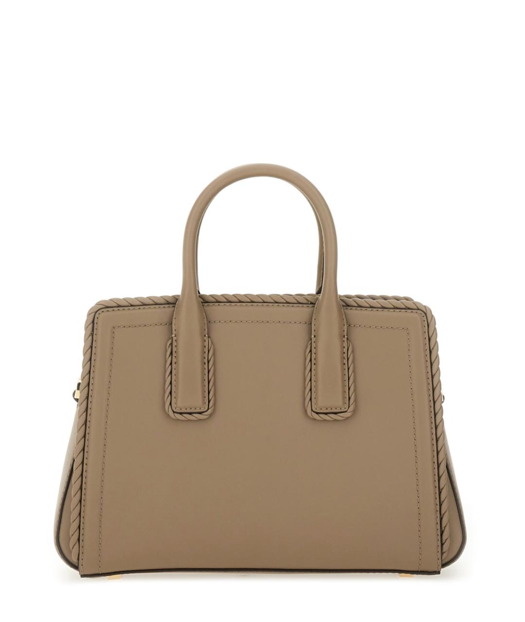 MICHAEL KORS Бежевая кожаная сумка тоут, фото 3