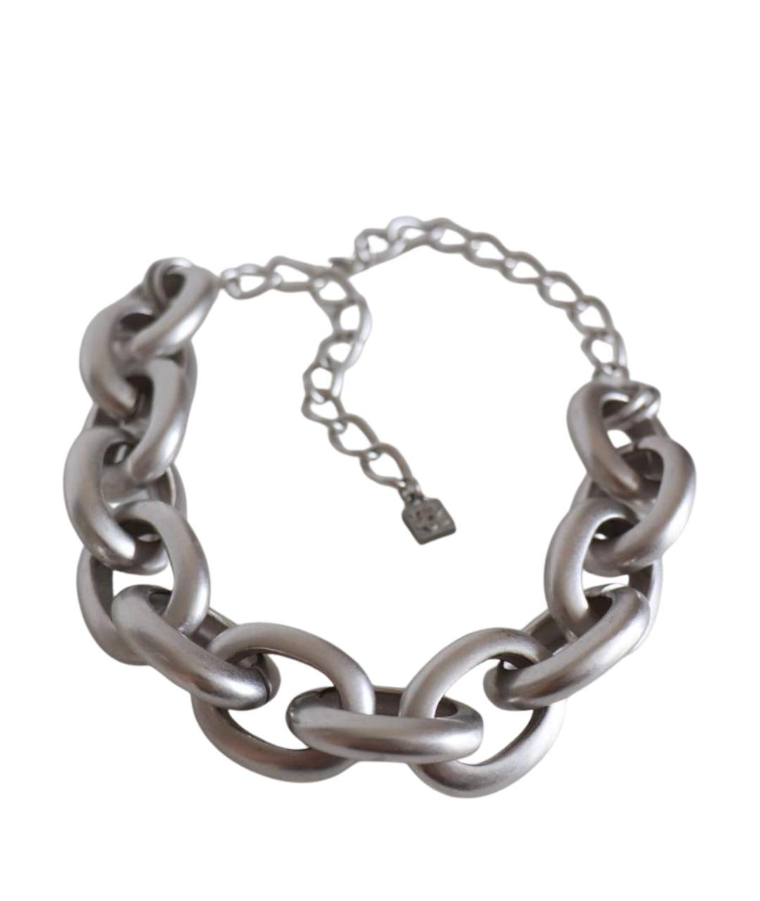 KARL LAGERFELD Серебряная металлическая цепочка, фото 1