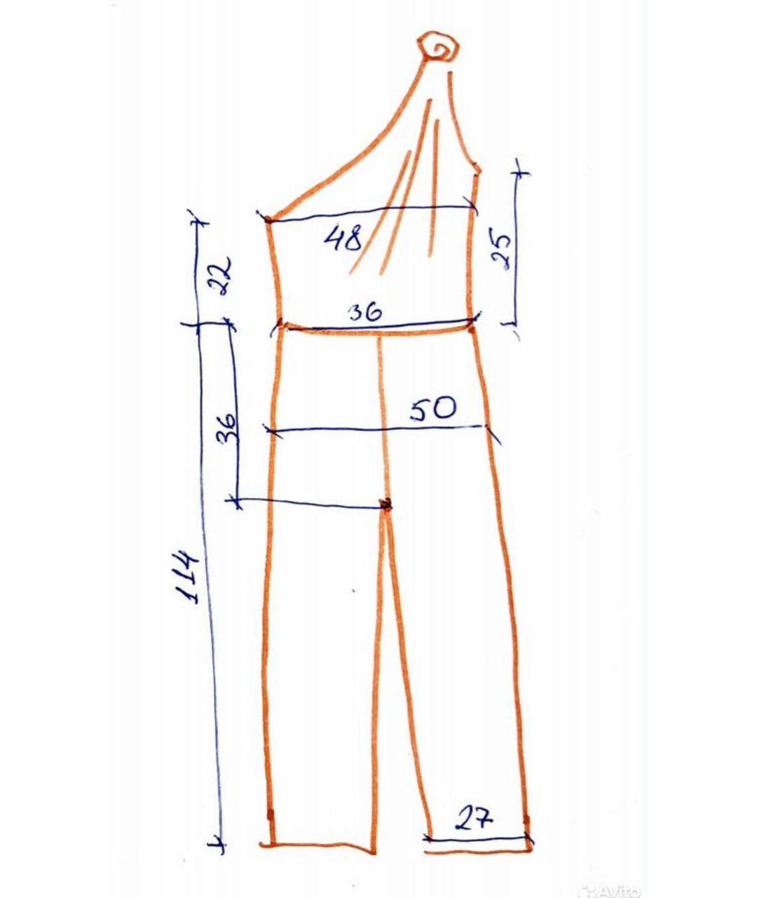 MAX MARA Коричневый шелковый комбинезон, фото 8