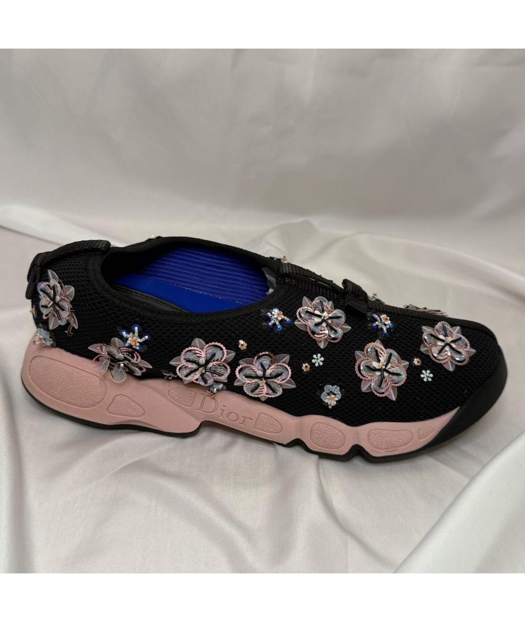 CHRISTIAN DIOR Черные неопреновые слипоны, фото 9