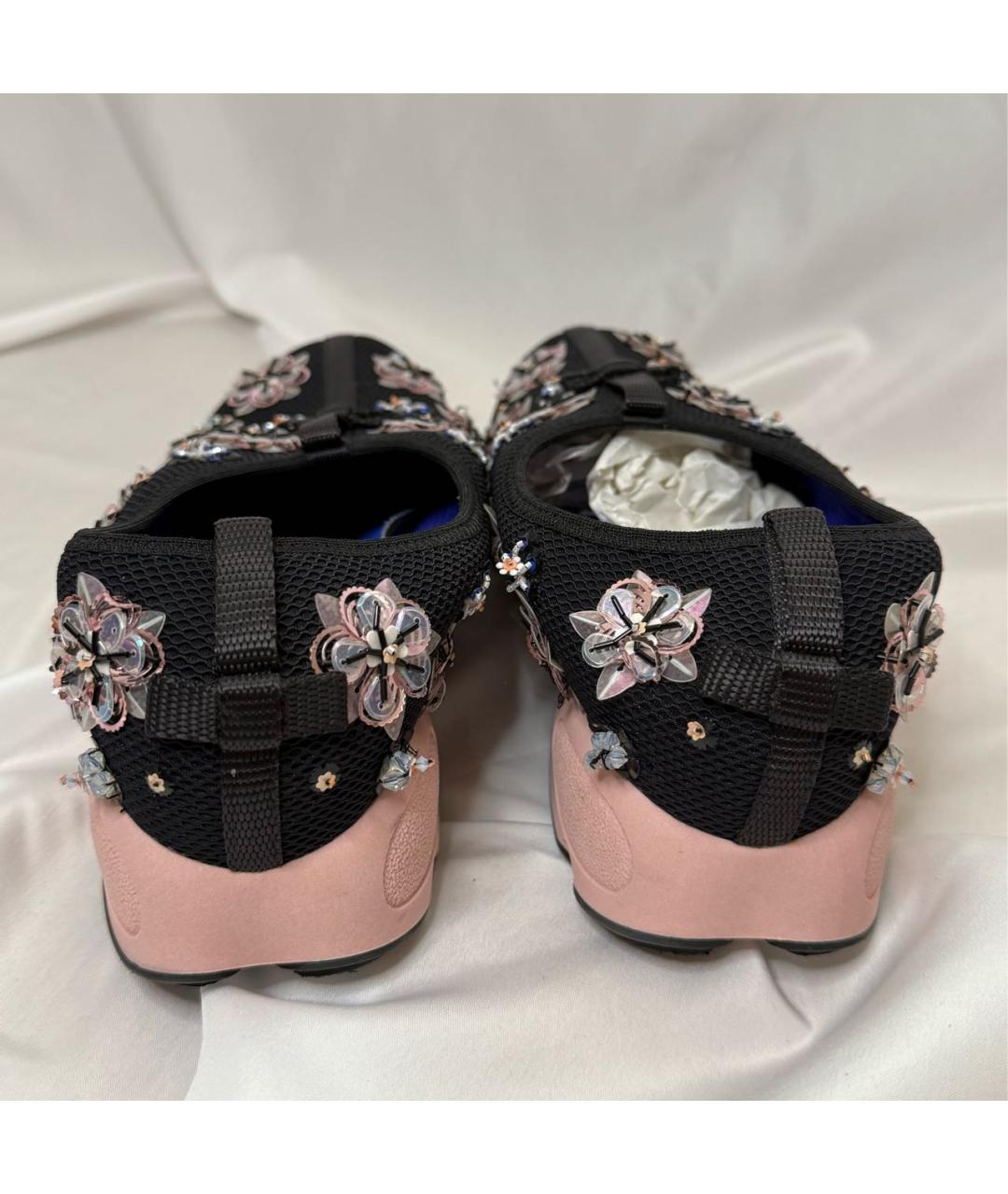 CHRISTIAN DIOR Черные неопреновые слипоны, фото 4