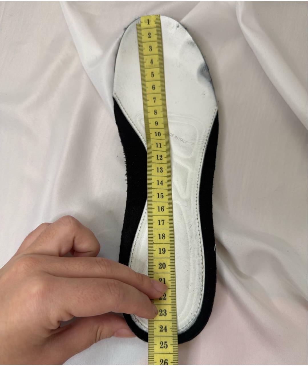 CHRISTIAN DIOR Темно-синие неопреновые слипоны, фото 6