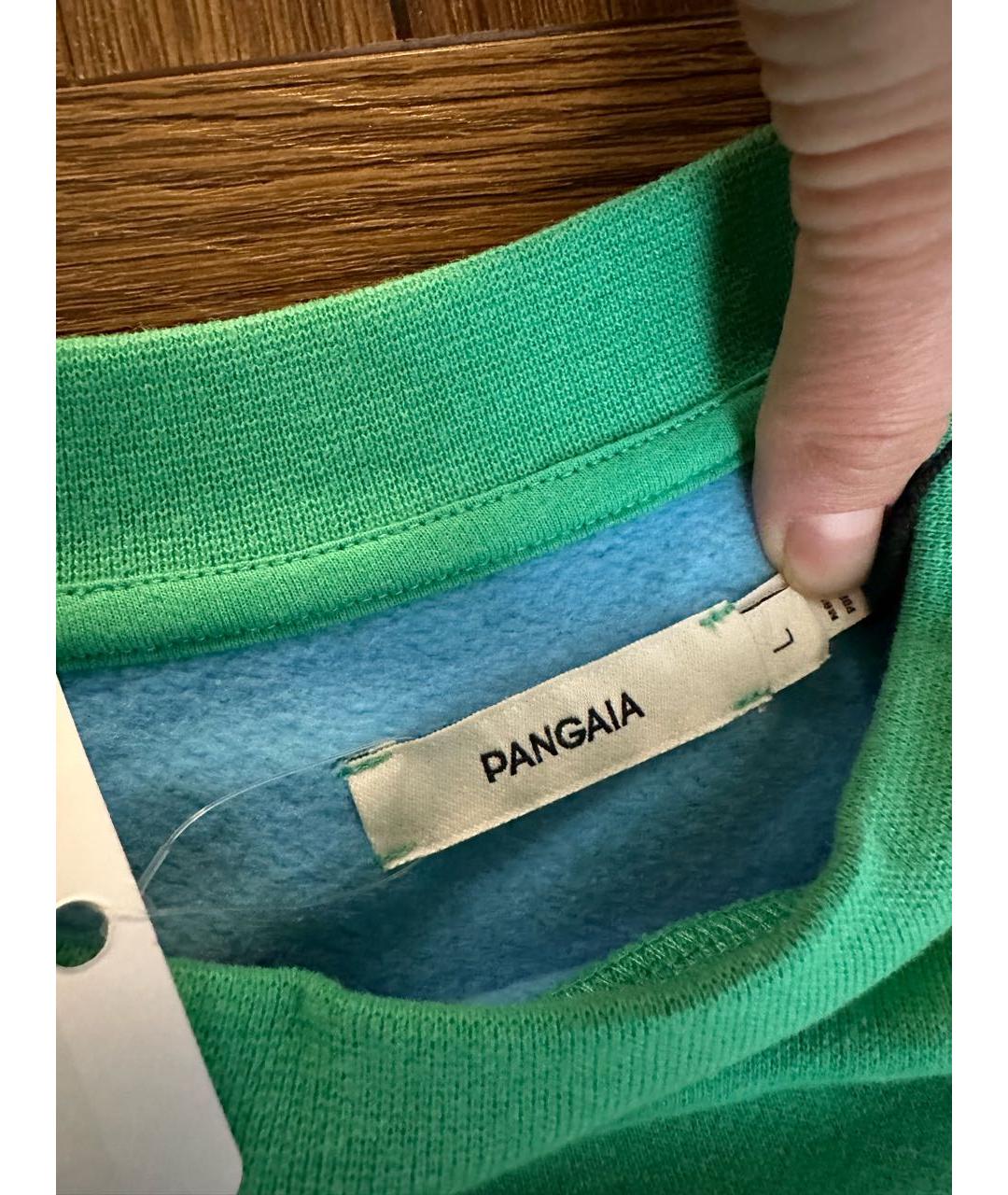 THE PANGAIA Зеленый хлопковый костюм с брюками, фото 3