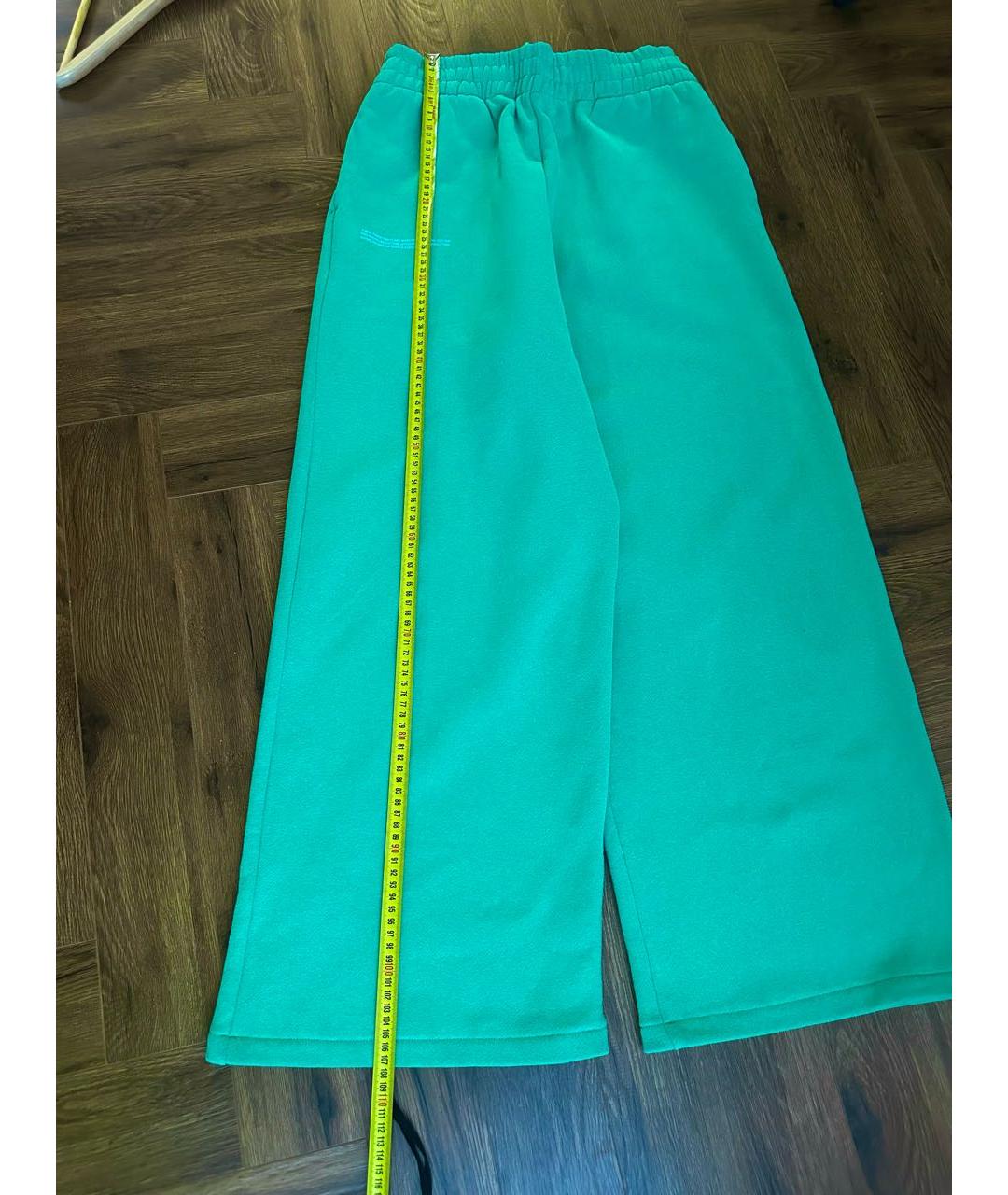 THE PANGAIA Зеленый хлопковый костюм с брюками, фото 7