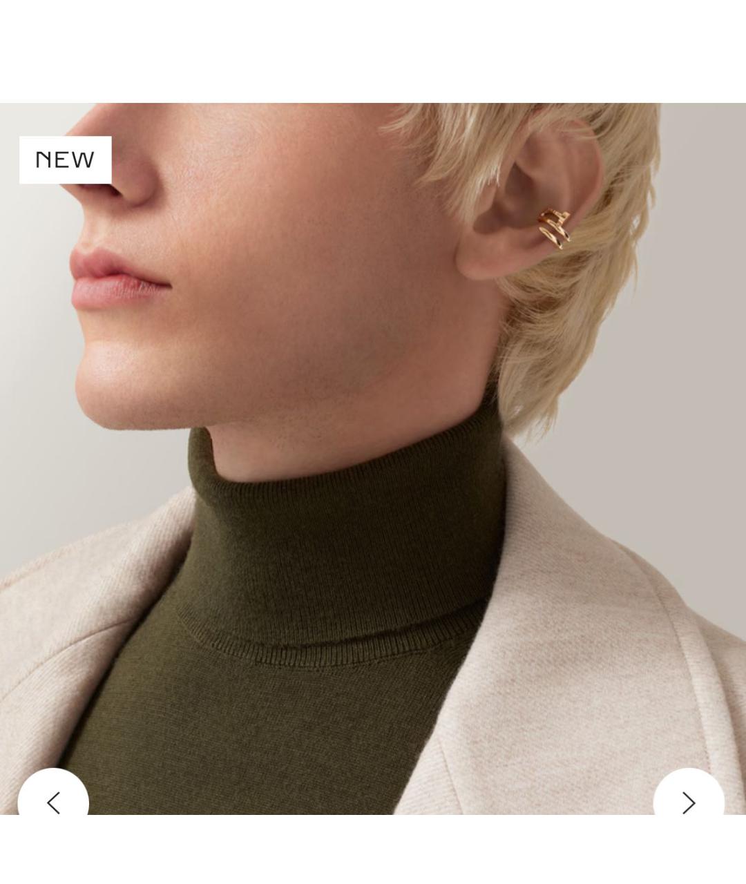 CARTIER Серьги из желтого золота, фото 2