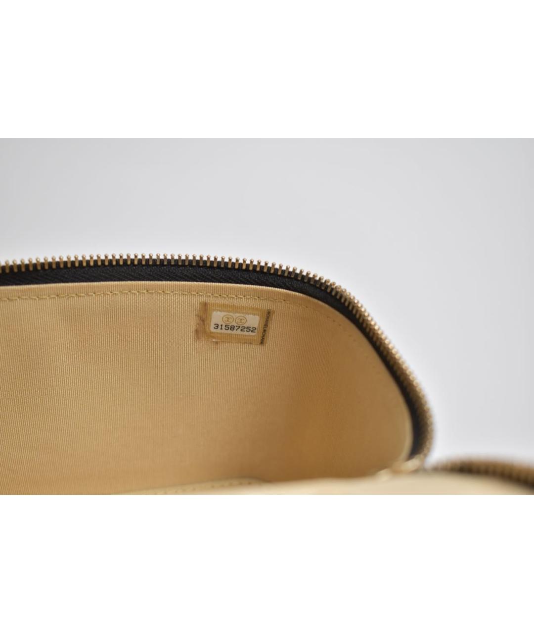 CHANEL Черная кожаная сумка через плечо, фото 8