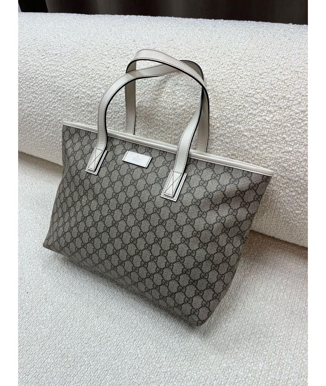 GUCCI Серая сумка тоут, фото 2