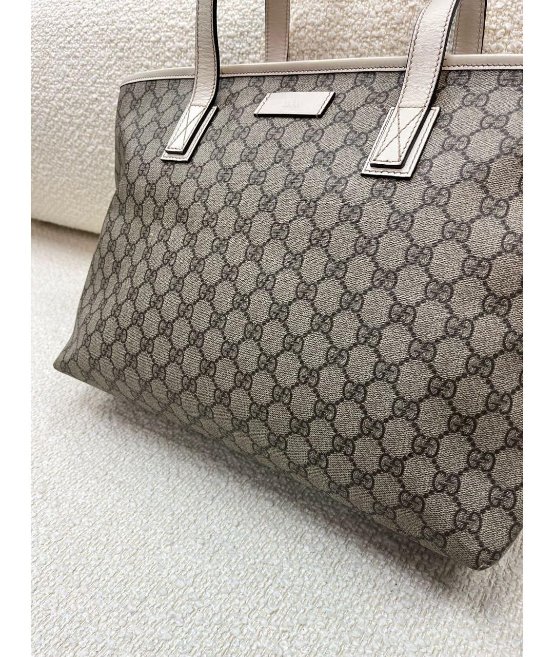 GUCCI Серая сумка тоут, фото 6