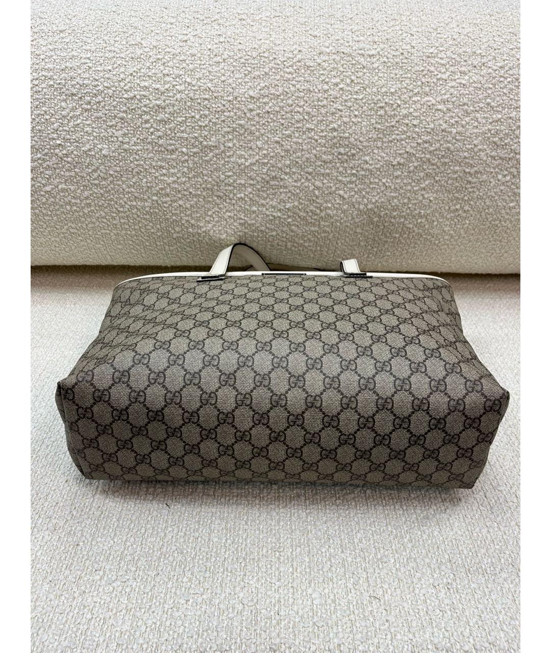 GUCCI Серая сумка тоут, фото 5