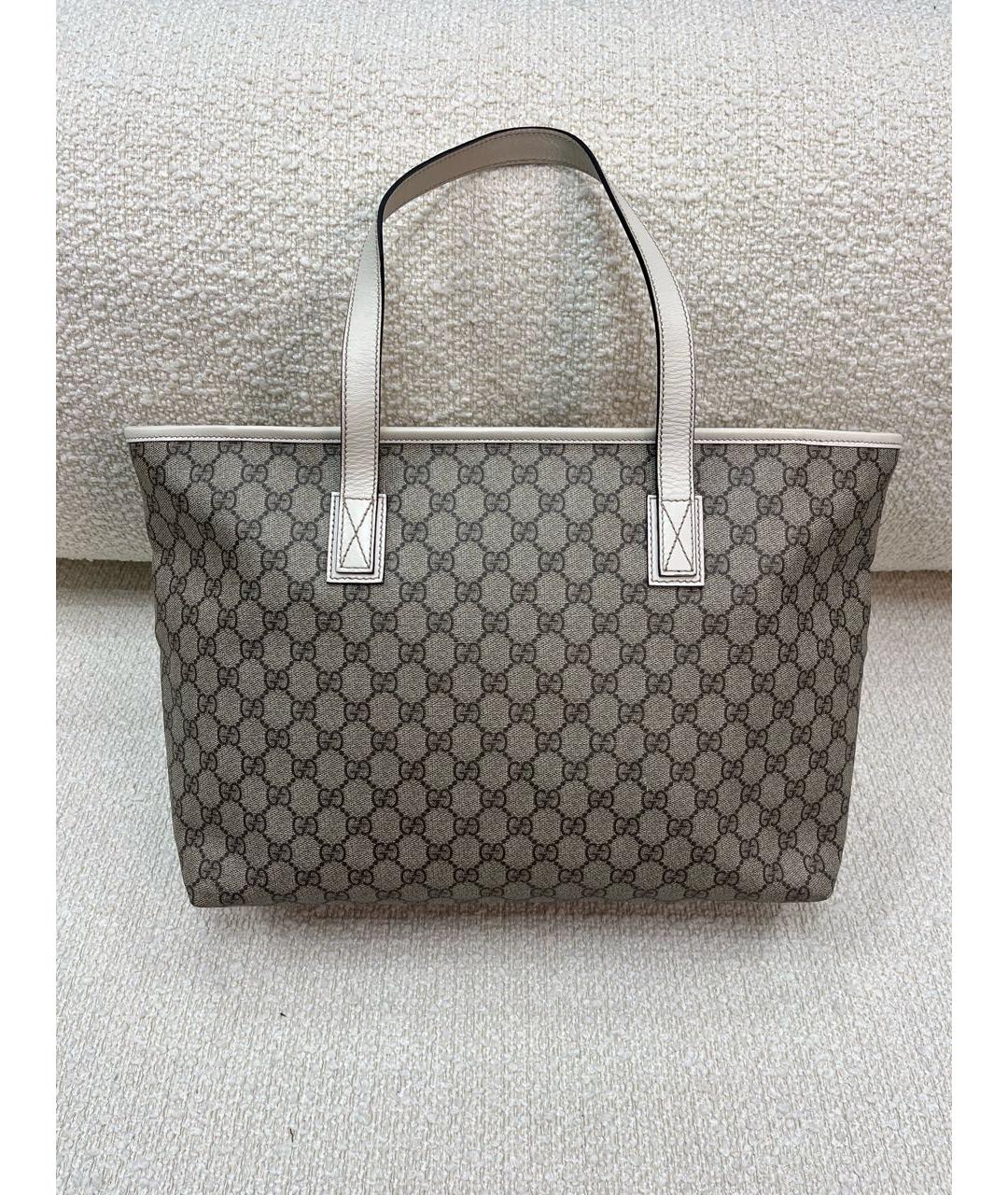 GUCCI Серая сумка тоут, фото 3