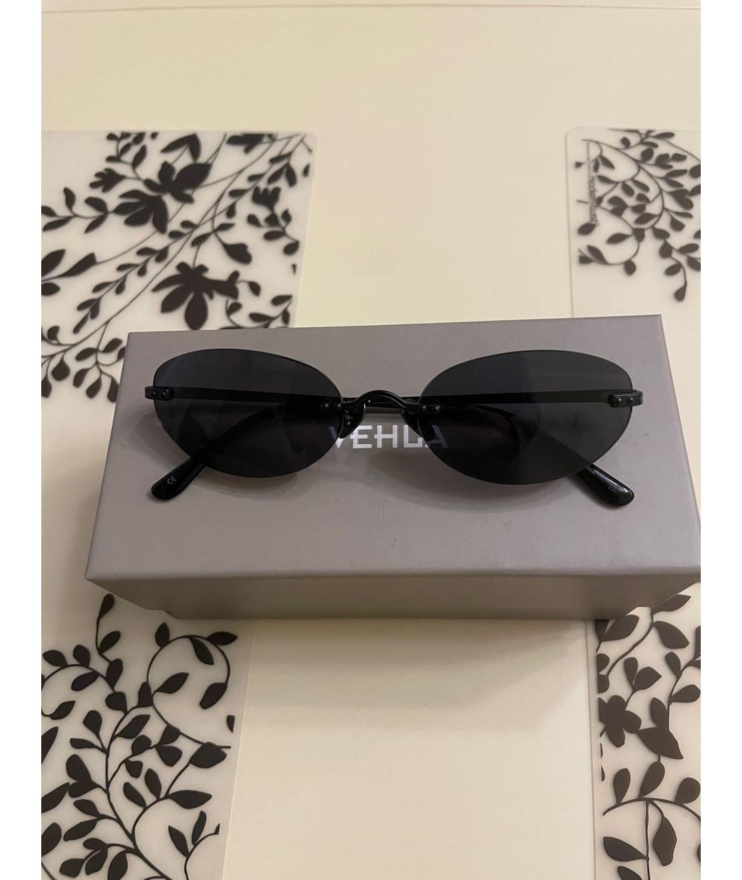 Vehla Черные пластиковые солнцезащитные очки, фото 7