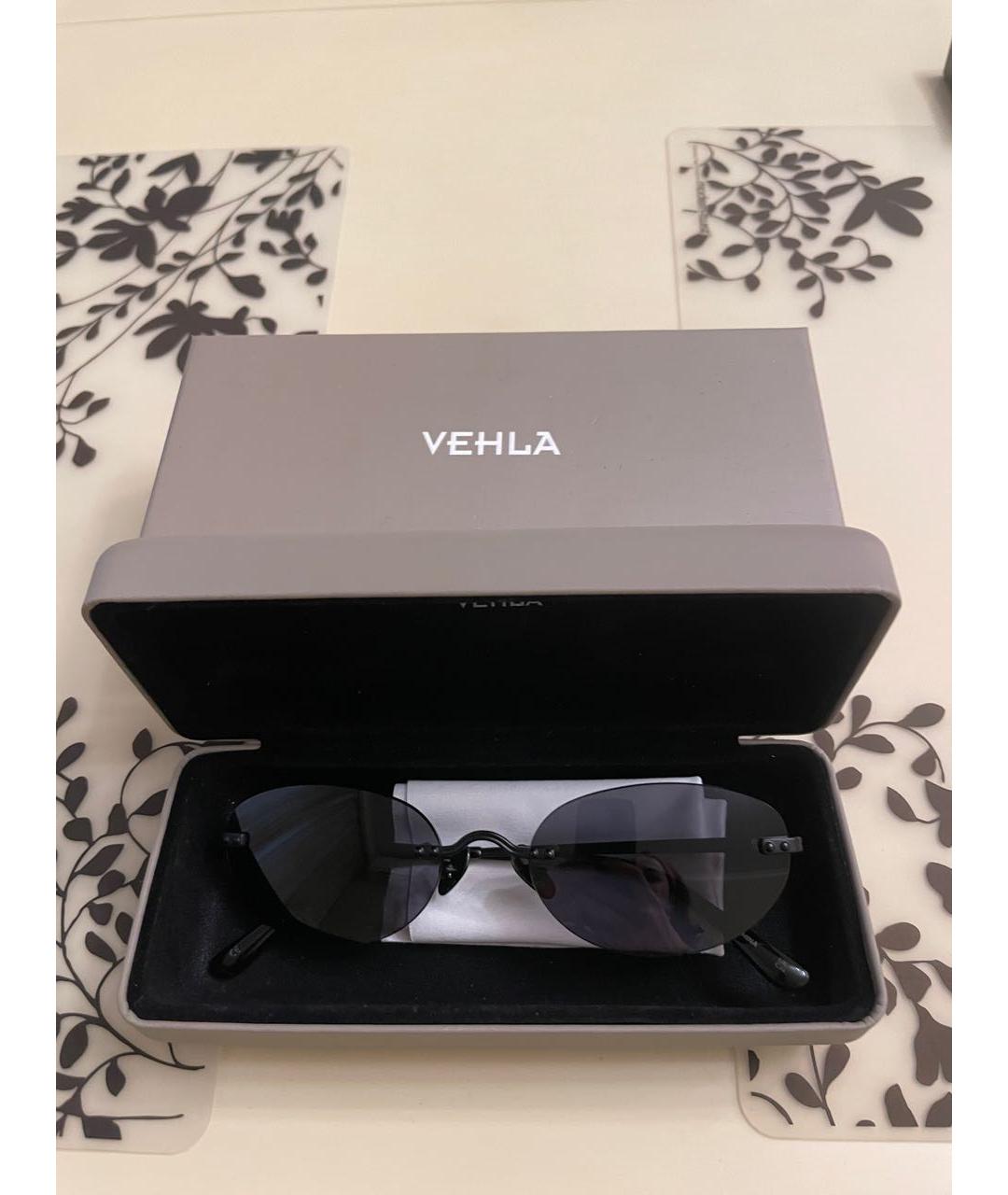 Vehla Черные пластиковые солнцезащитные очки, фото 5