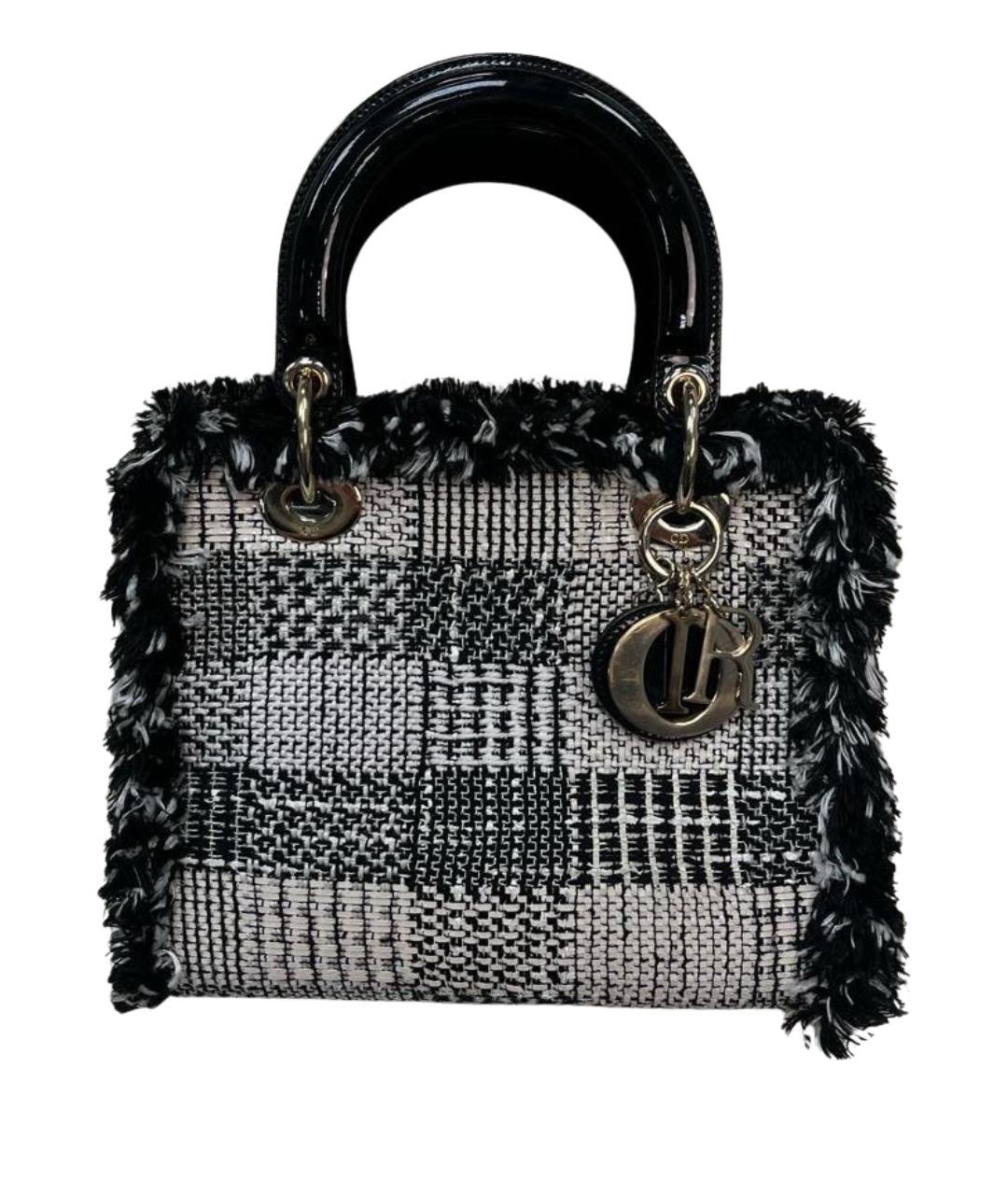 CHRISTIAN DIOR Черная сумка с короткими ручками, фото 1