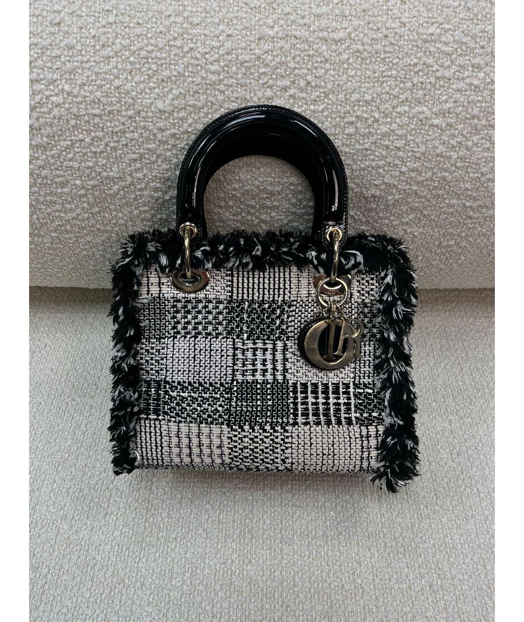 CHRISTIAN DIOR Черная сумка с короткими ручками, фото 9