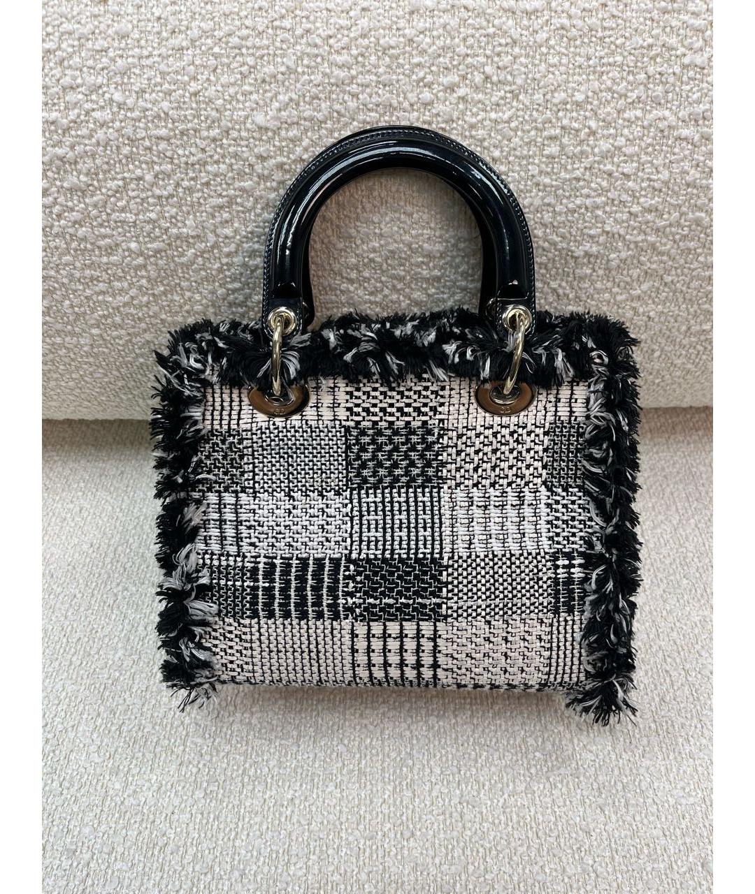 CHRISTIAN DIOR Черная сумка с короткими ручками, фото 3