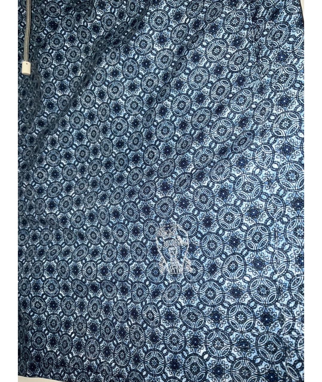 BRUNELLO CUCINELLI Мульти полиэстеровые шорты, фото 2