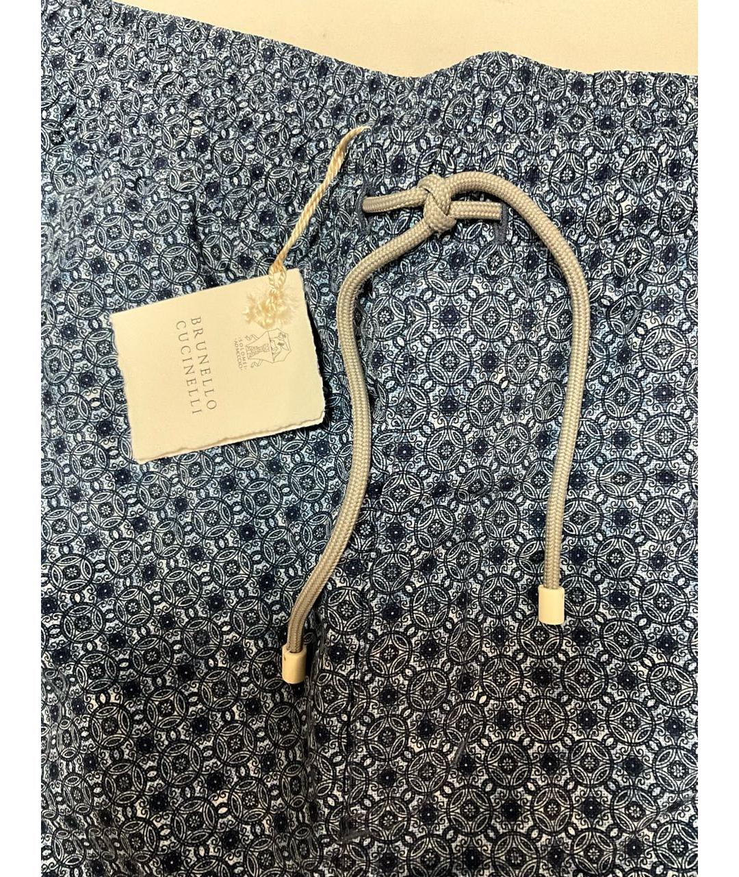 BRUNELLO CUCINELLI Мульти полиэстеровые шорты, фото 3