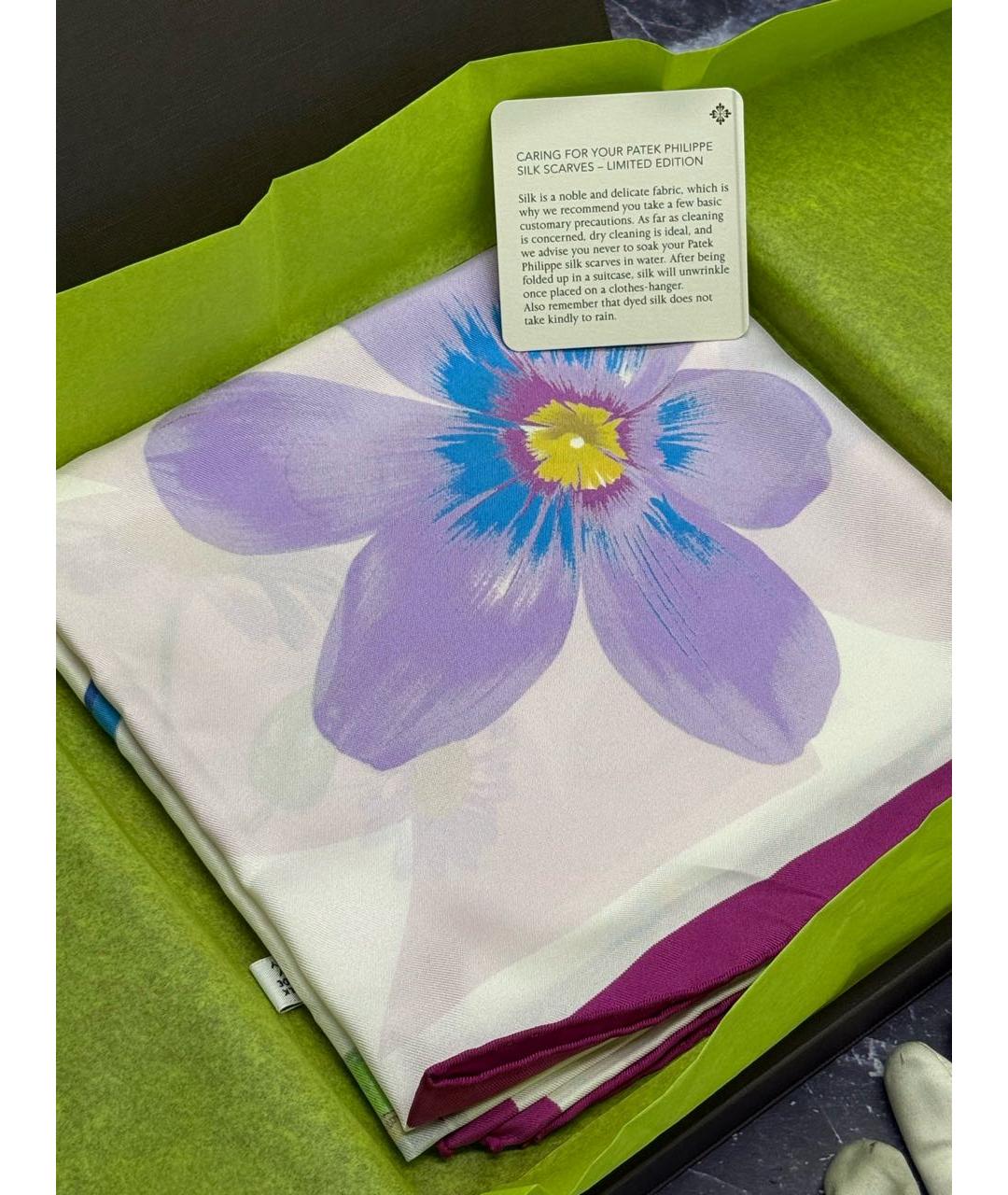PATEK PHILIPPE Мульти шелковый платок, фото 7