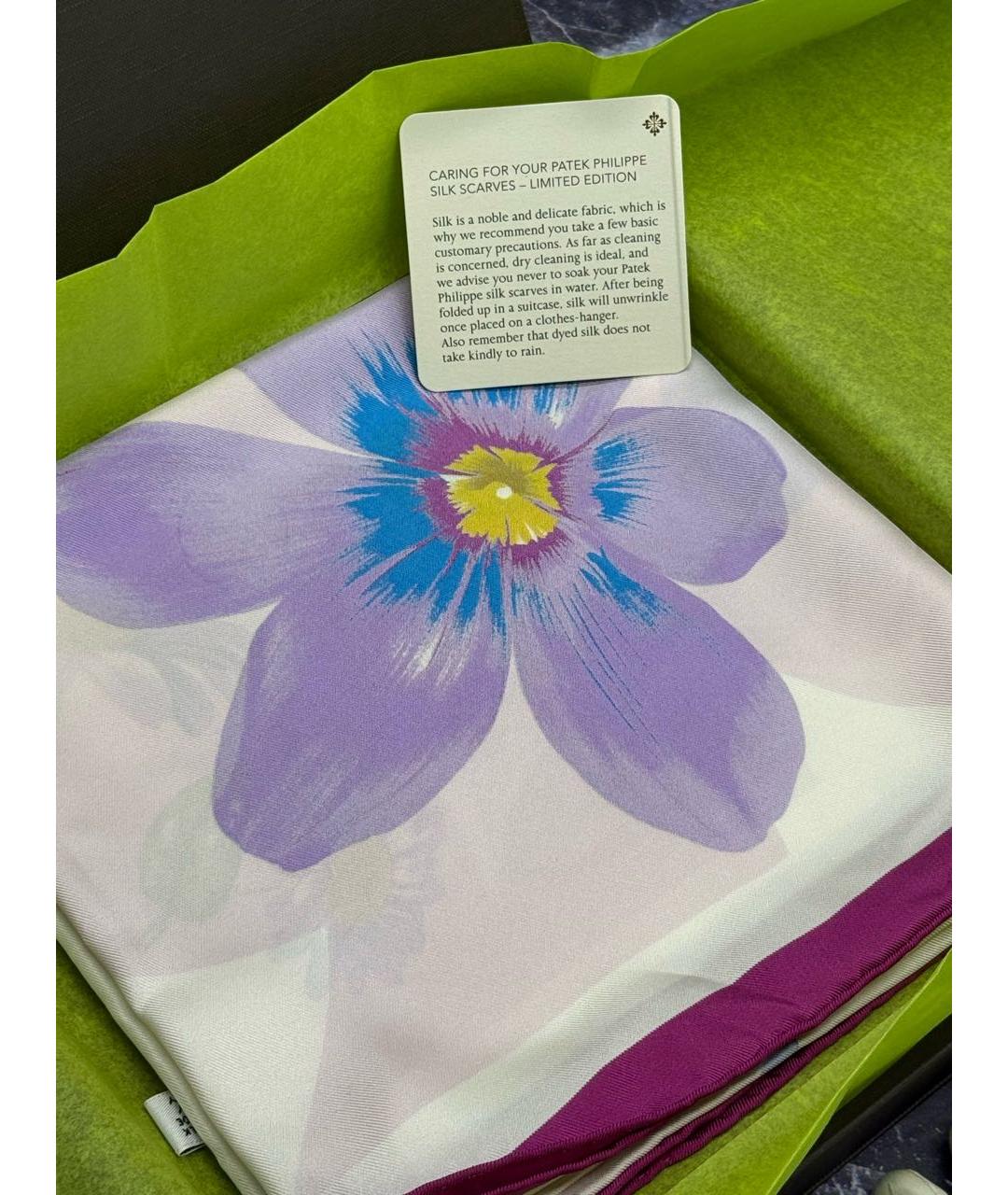 PATEK PHILIPPE Мульти шелковый платок, фото 5