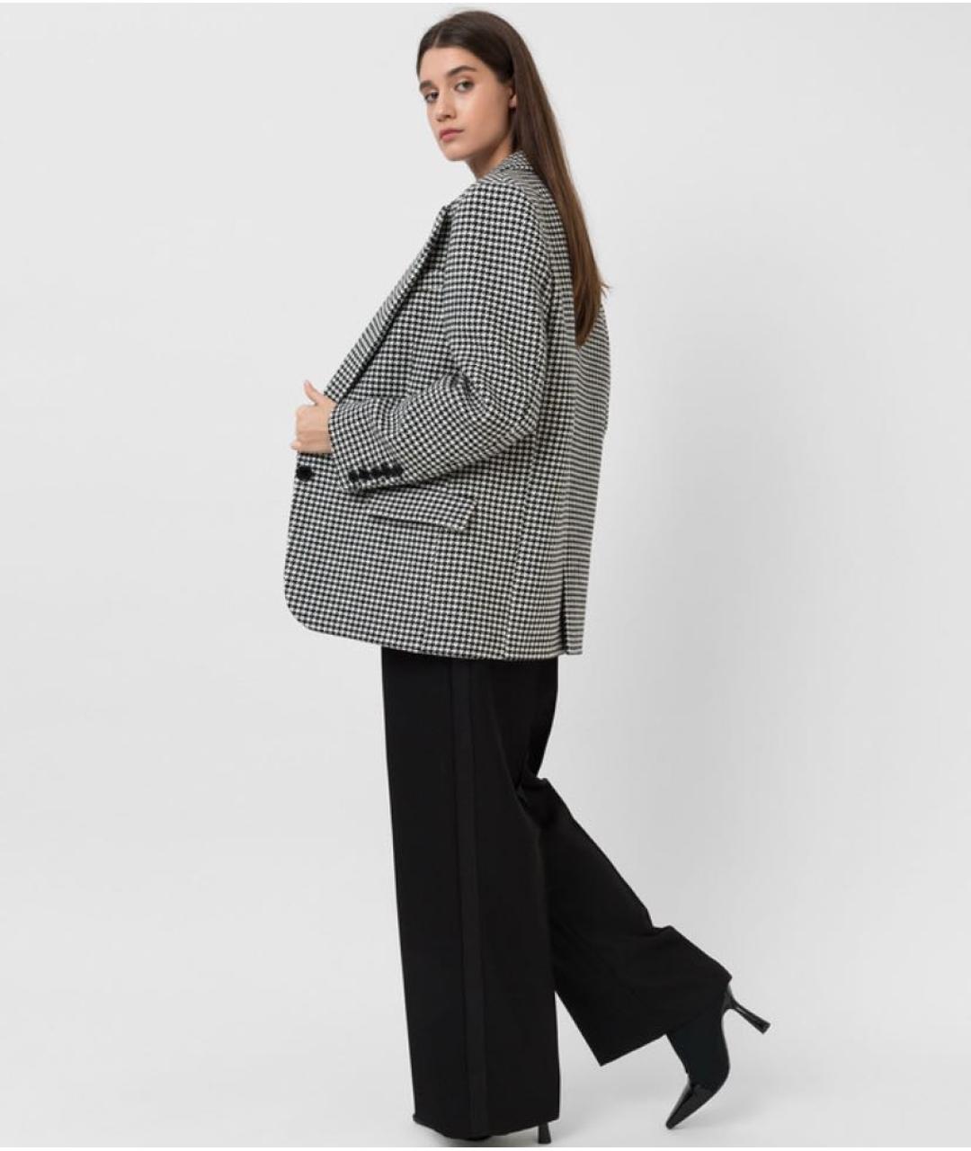 ALEXANDRE VAUTHIER Черный шерстяной жакет/пиджак, фото 3