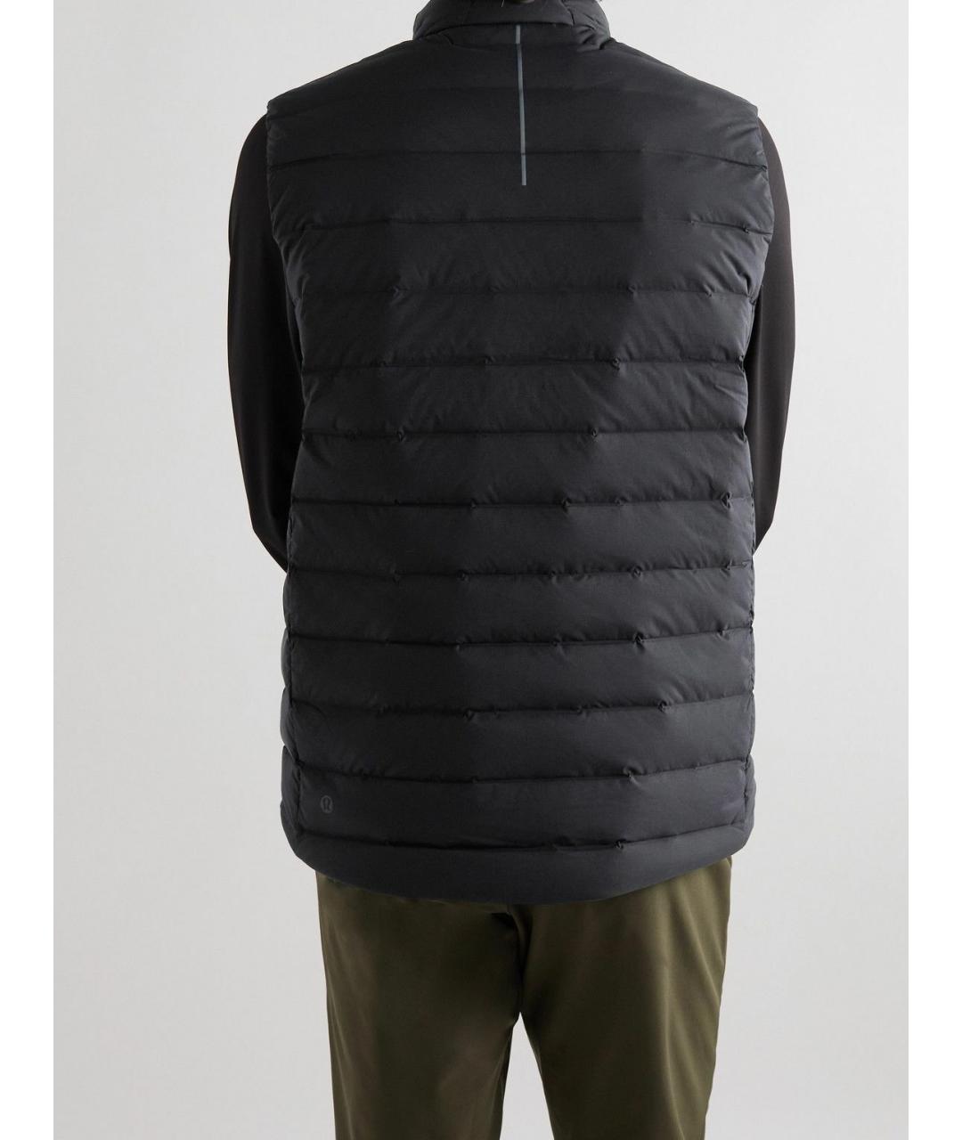 Lululemon Антрацитовый полиэстеровый жилет, фото 2