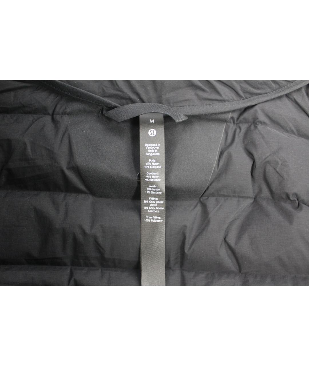 Lululemon Антрацитовый полиэстеровый жилет, фото 3