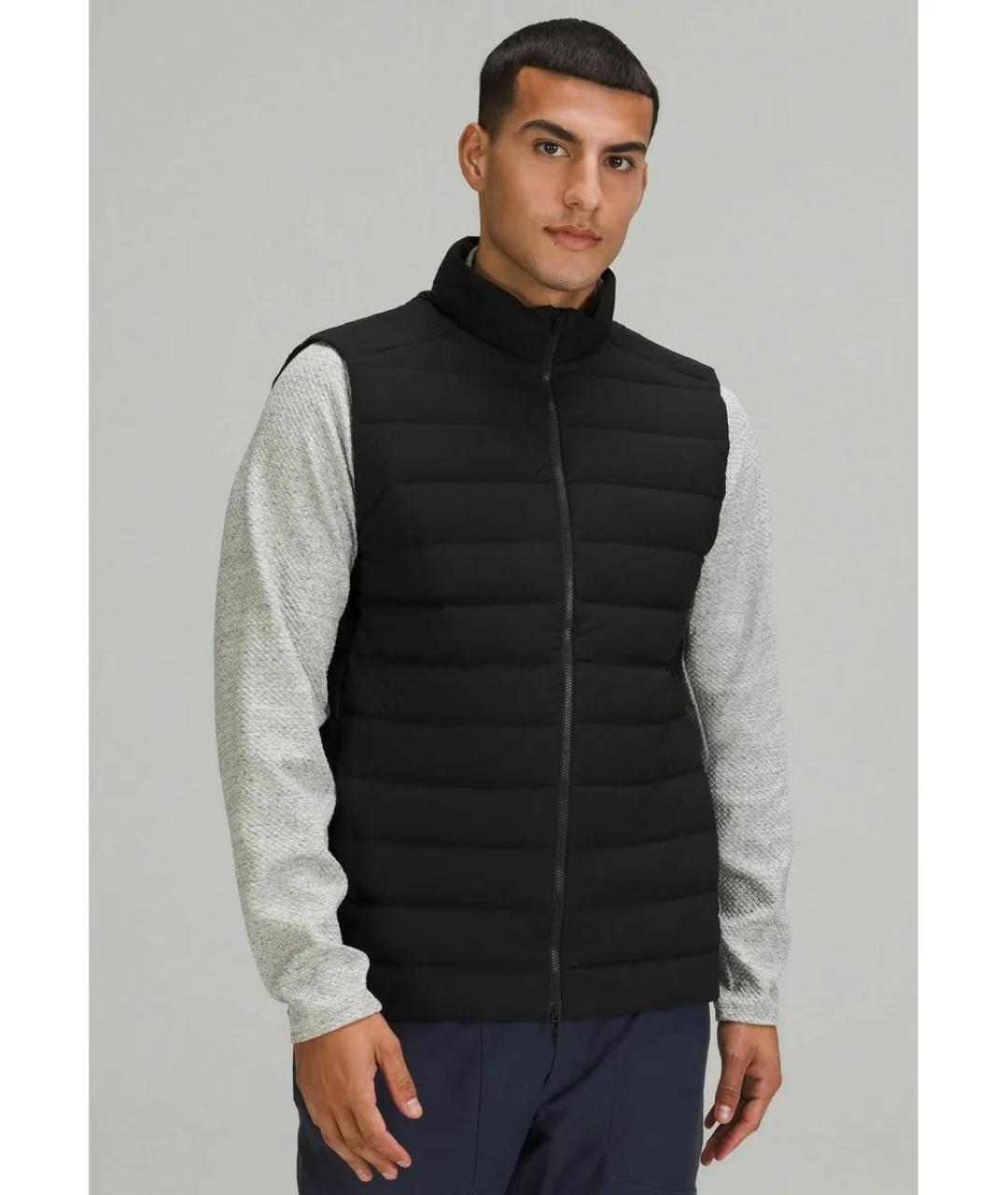 Lululemon Антрацитовый полиэстеровый жилет, фото 5