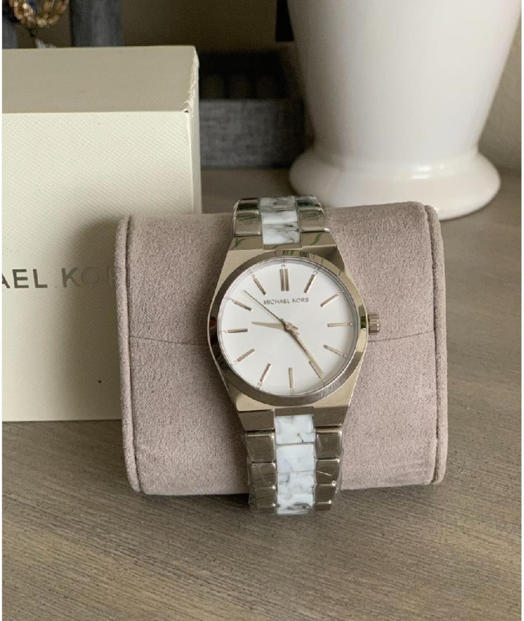 MICHAEL KORS Белые часы, фото 4