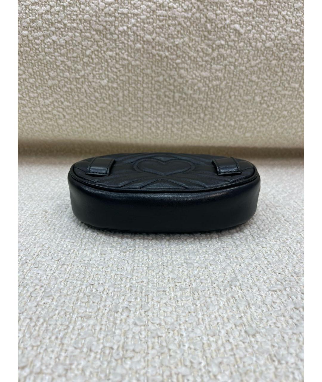 GUCCI Черная кожаная поясная сумка, фото 8