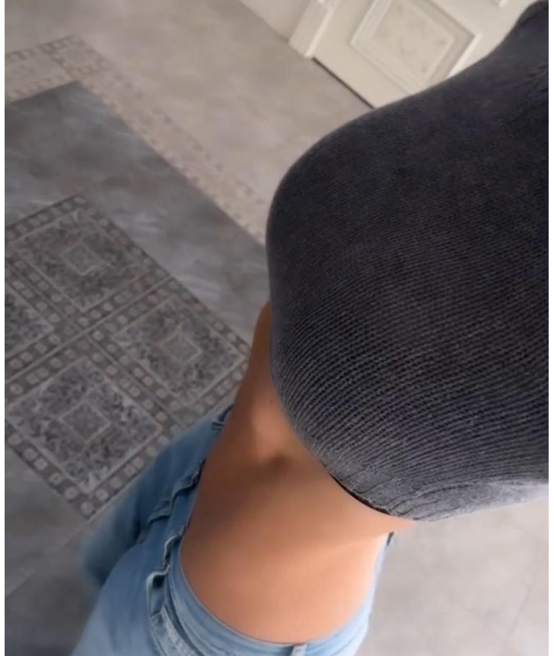 PRADA Серый шерстяной джемпер / свитер, фото 8