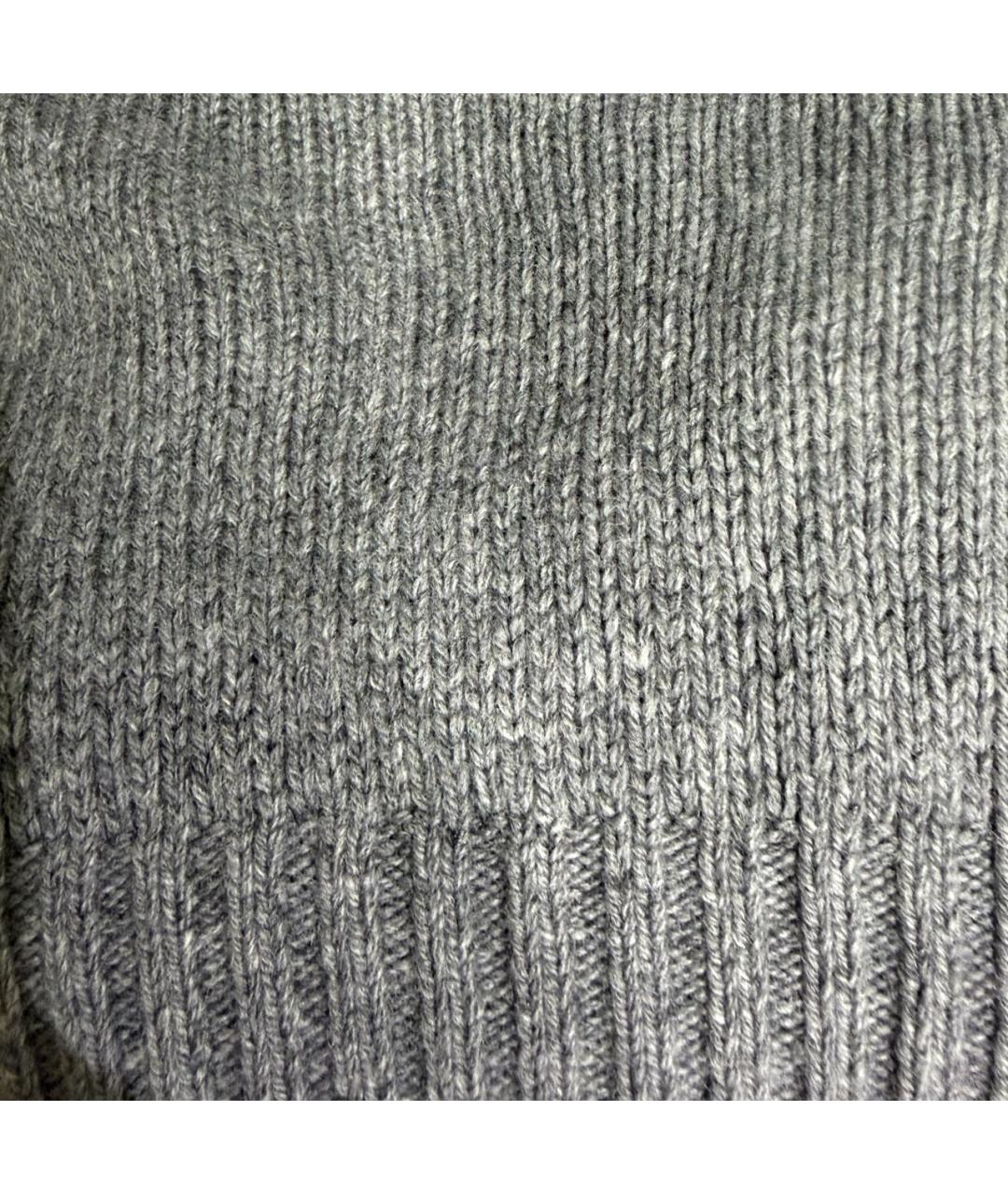PRADA Серый шерстяной джемпер / свитер, фото 6