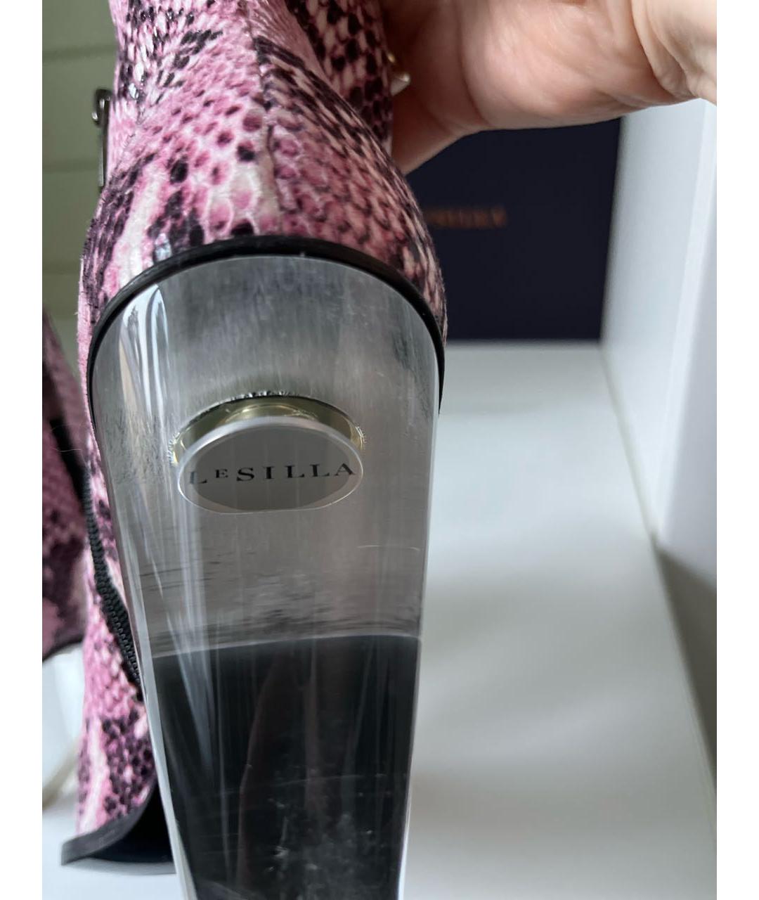 LE SILLA Розовые ботильоны, фото 4