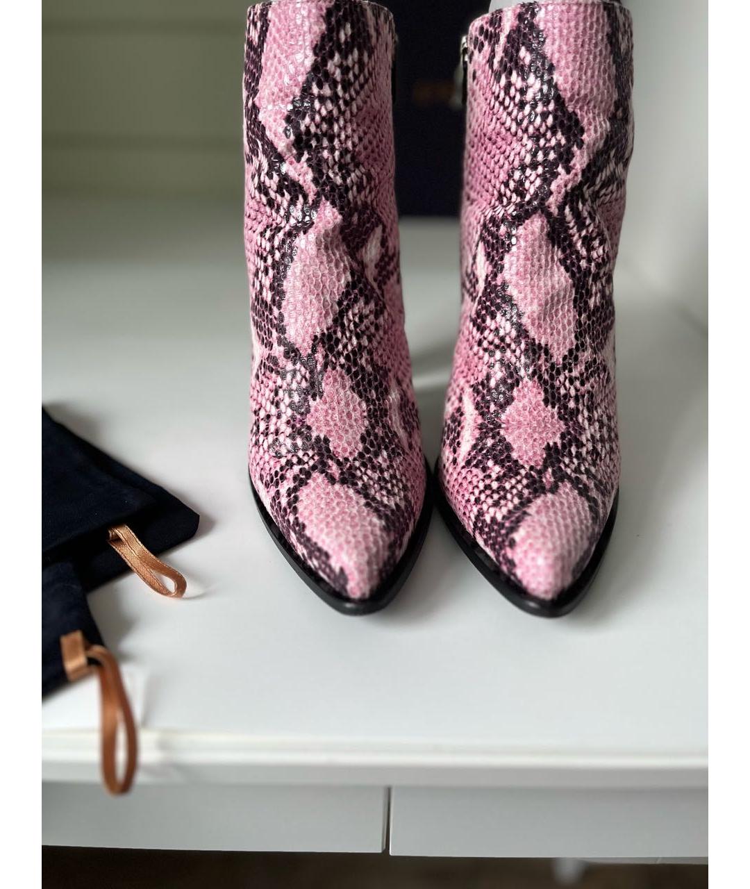 LE SILLA Розовые ботильоны, фото 2