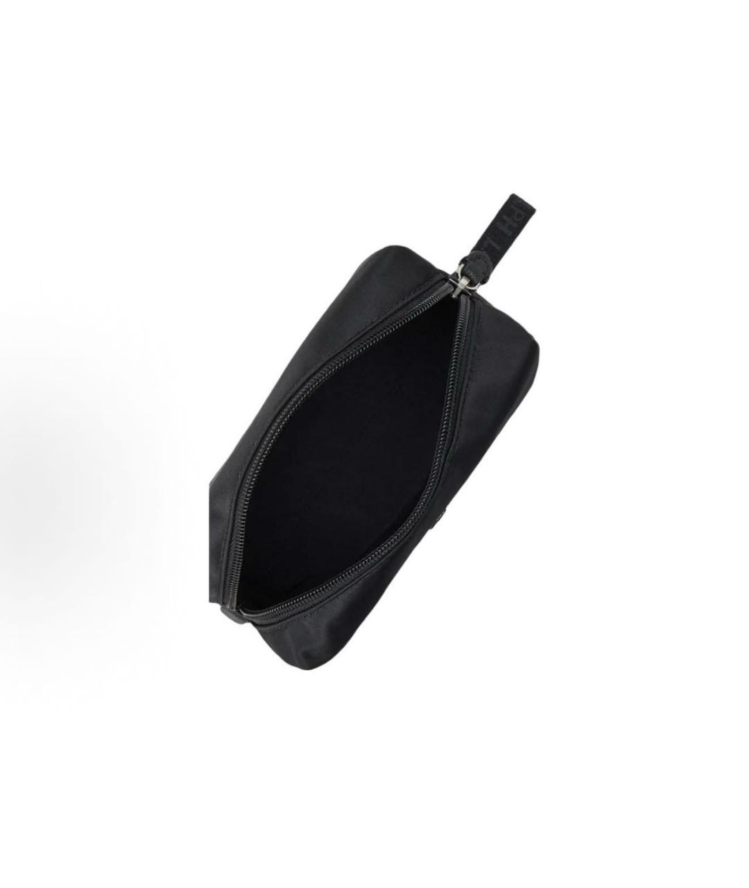 RALPH LAUREN Черная тканевая косметичка, фото 4