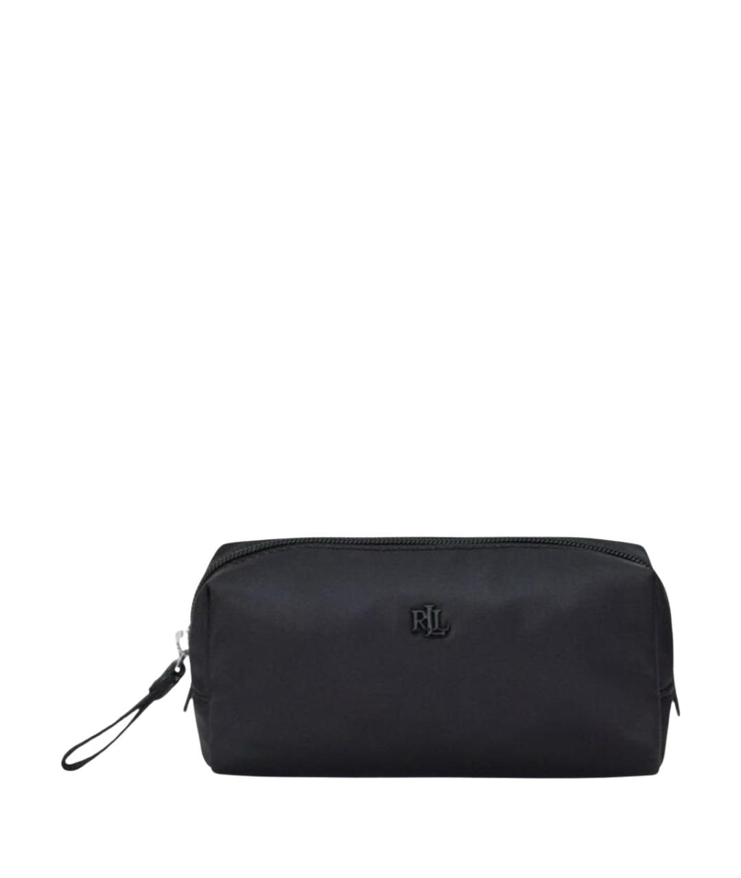 RALPH LAUREN Черная тканевая косметичка, фото 1