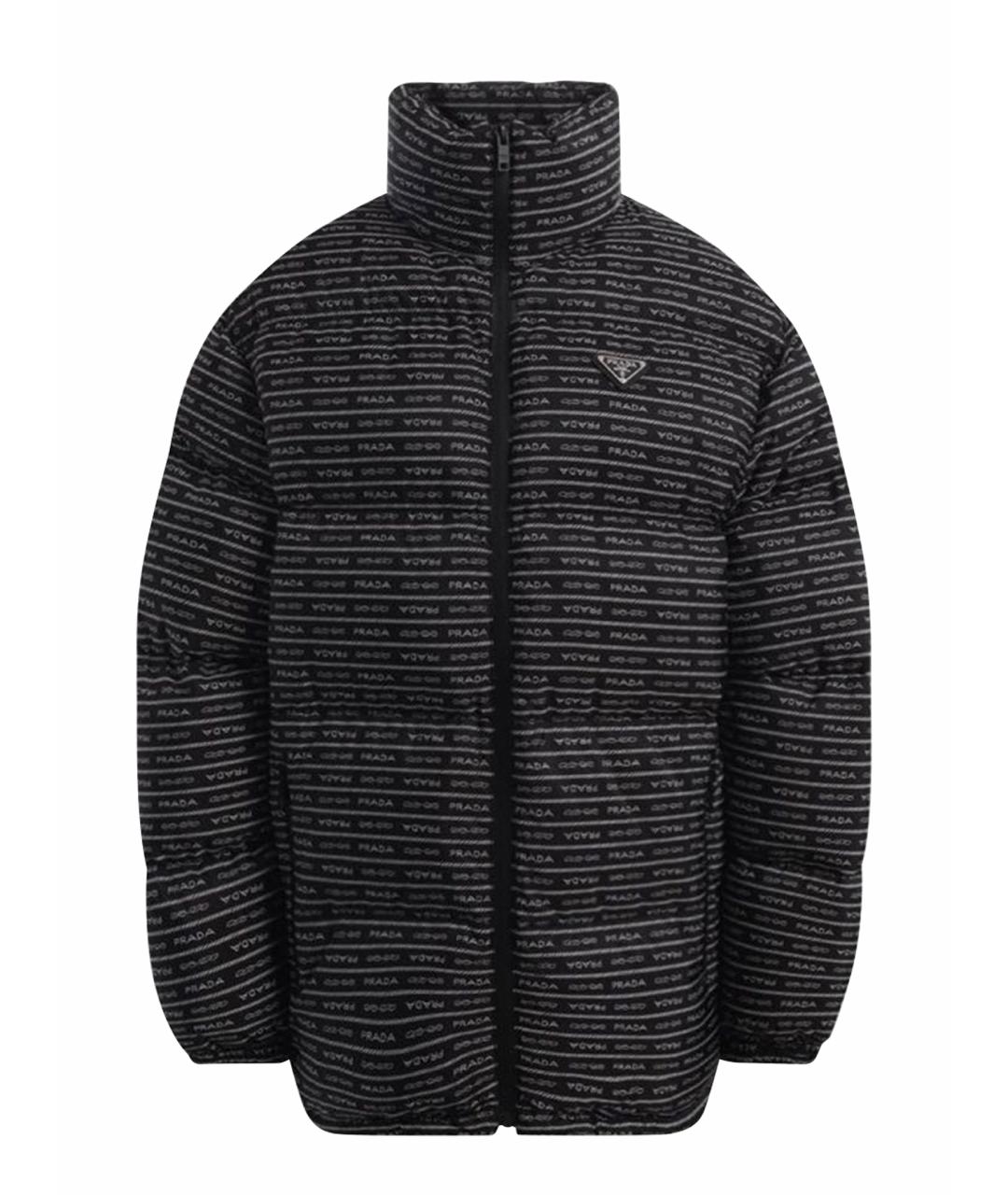 PRADA Черный пуховик, фото 1