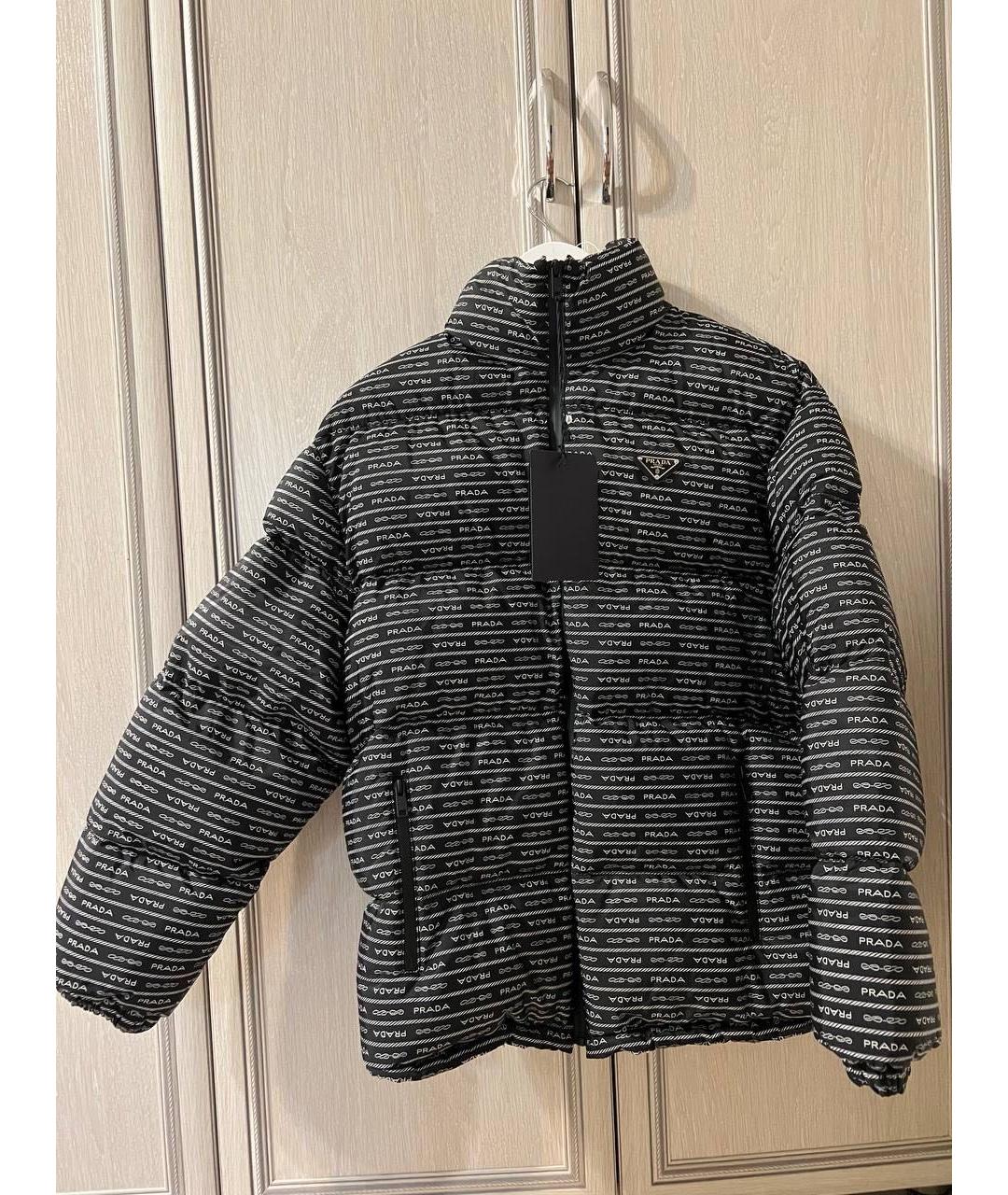 PRADA Черный пуховик, фото 5
