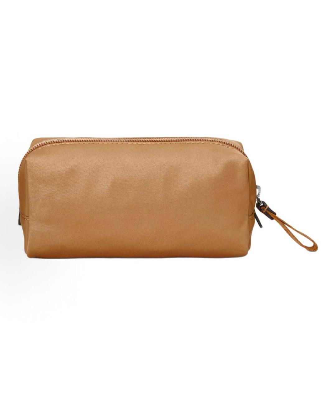 RALPH LAUREN Бежевая тканевая косметичка, фото 3