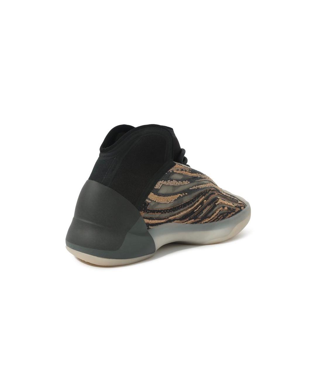 ADIDAS YEEZY Бежевые текстильные кроссовки, фото 4