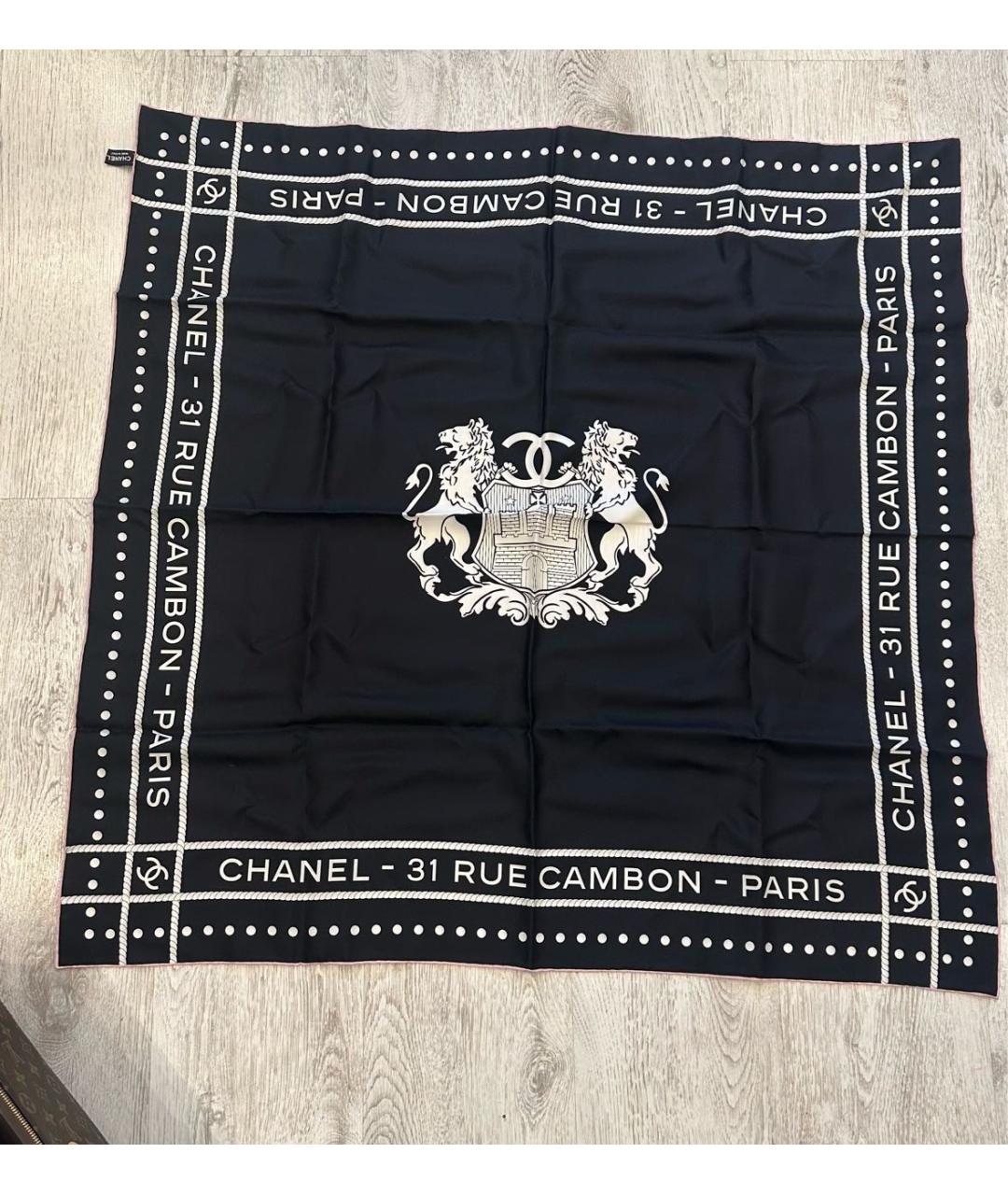 CHANEL Мульти шелковый платок, фото 5