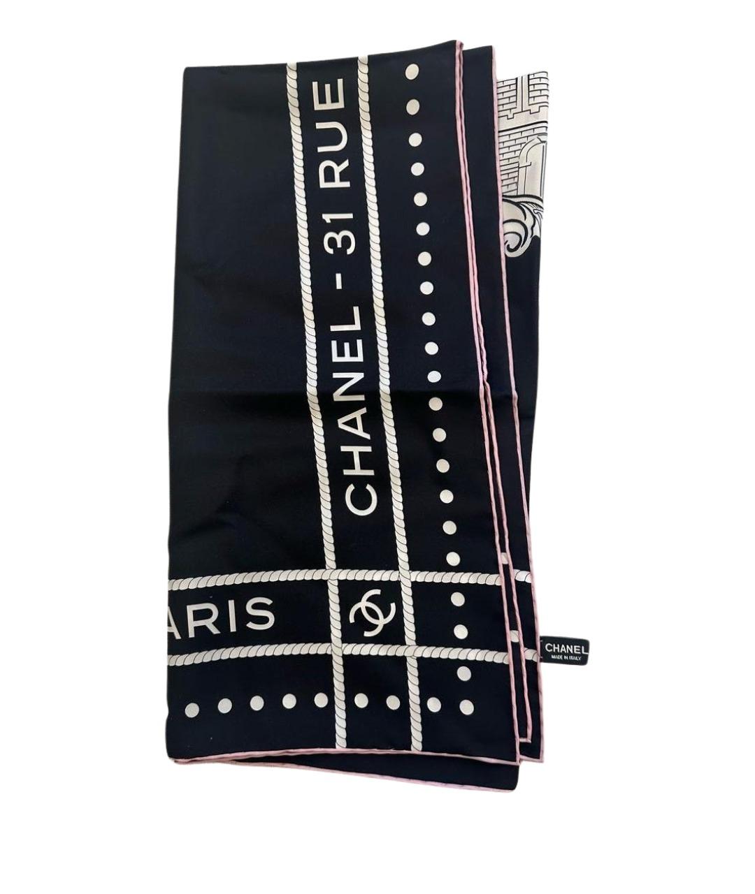 CHANEL Мульти шелковый платок, фото 1