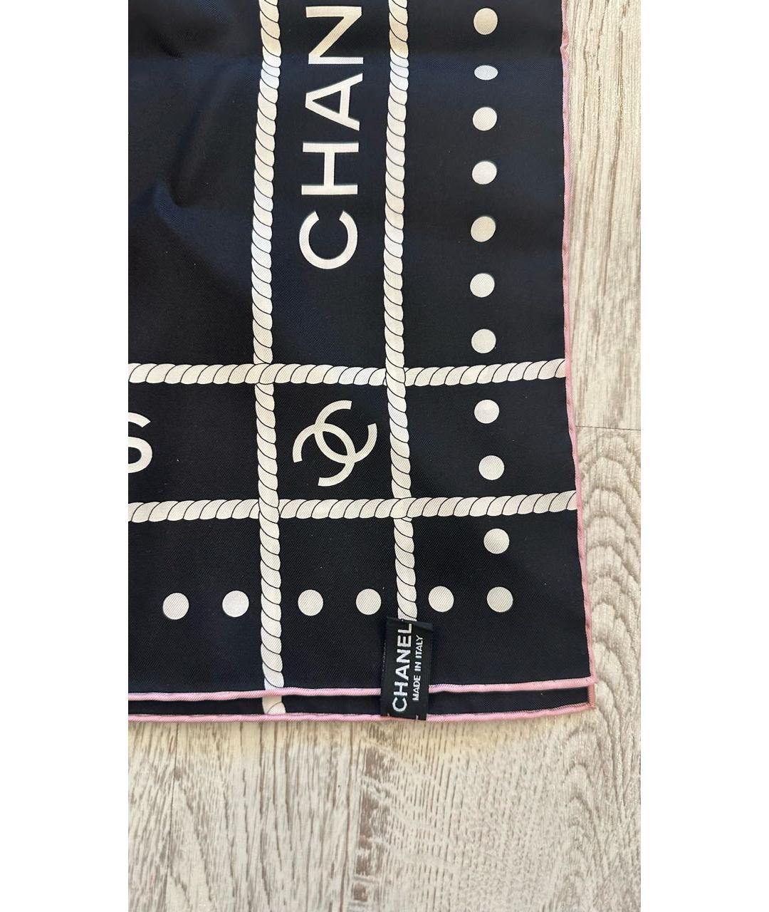 CHANEL Мульти шелковый платок, фото 6