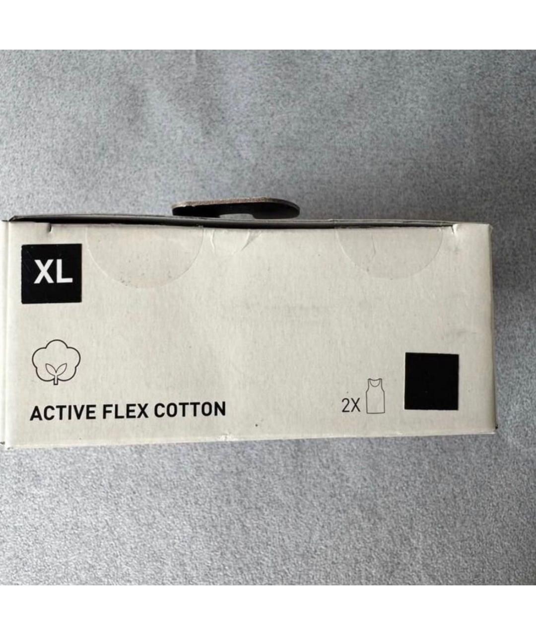 ADIDAS Черная хлопковая майка, фото 6