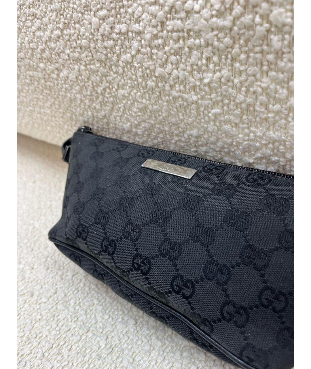 GUCCI Черная поясная сумка, фото 5