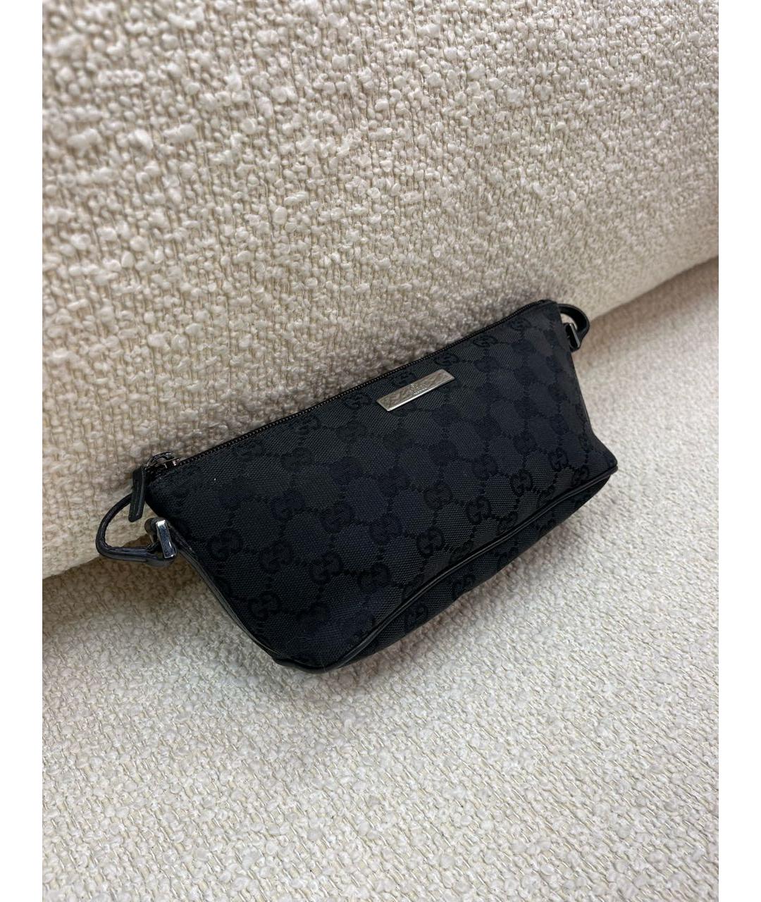 GUCCI Черная поясная сумка, фото 2