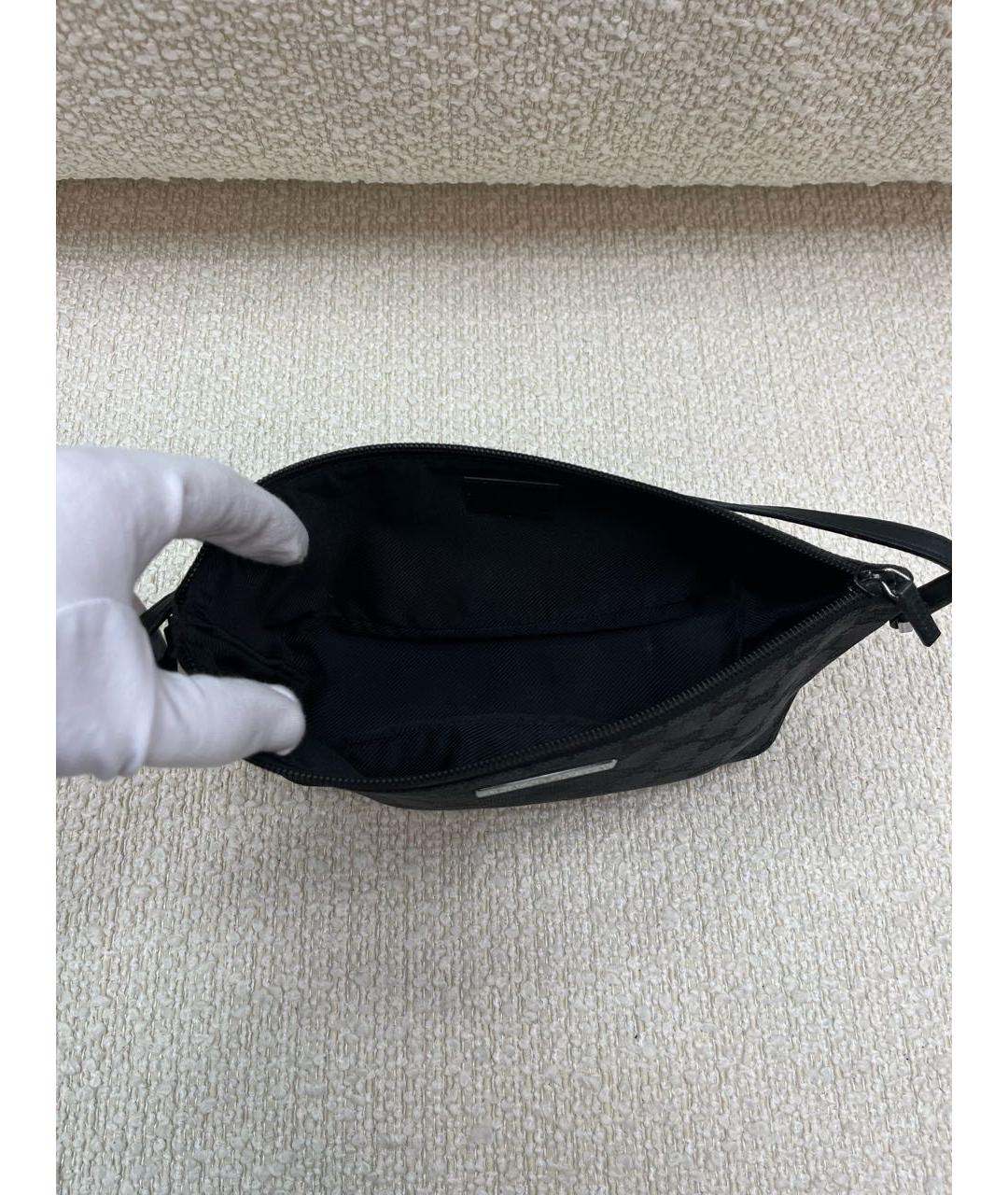 GUCCI Черная поясная сумка, фото 4